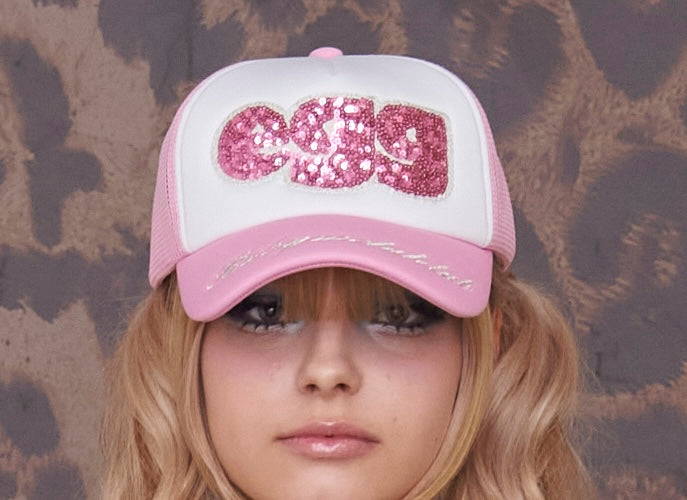 eggxBabymetalclub] spangle cap (pink) – Babymetalclub Japan