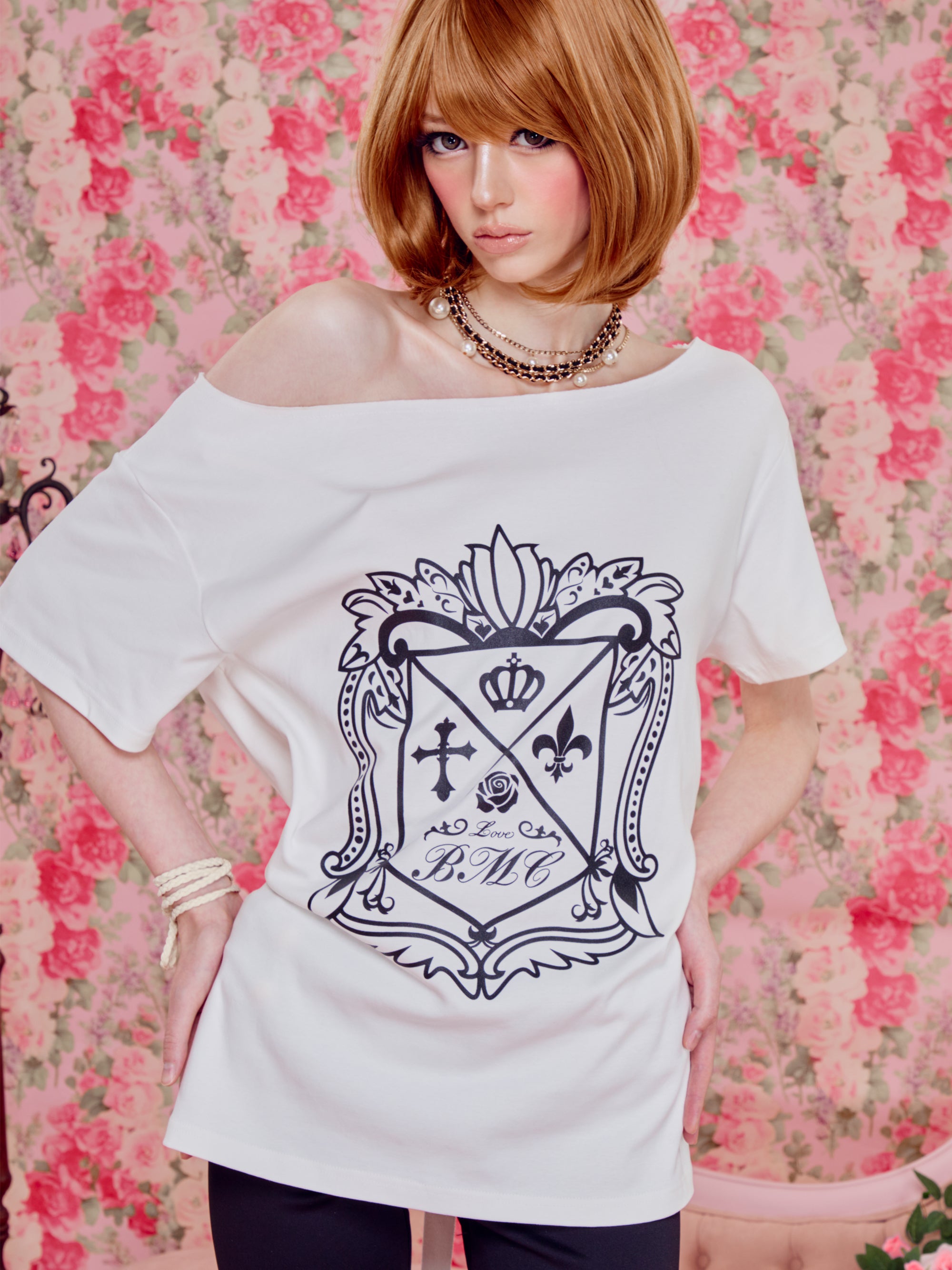 LOVE DELUXE top (White)