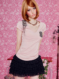 Polka tutu mini skirt