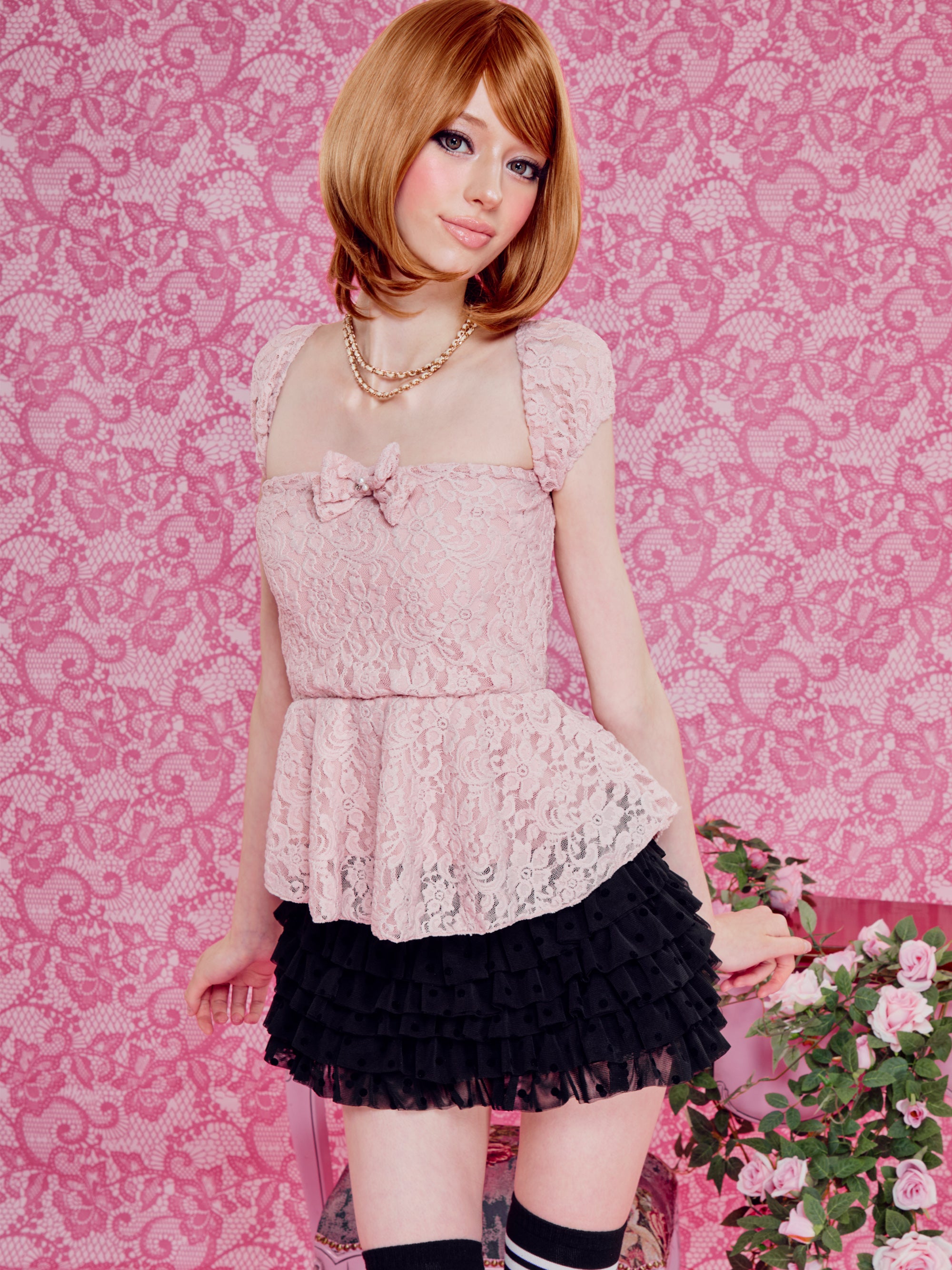 Parfait top (Baby Pink)