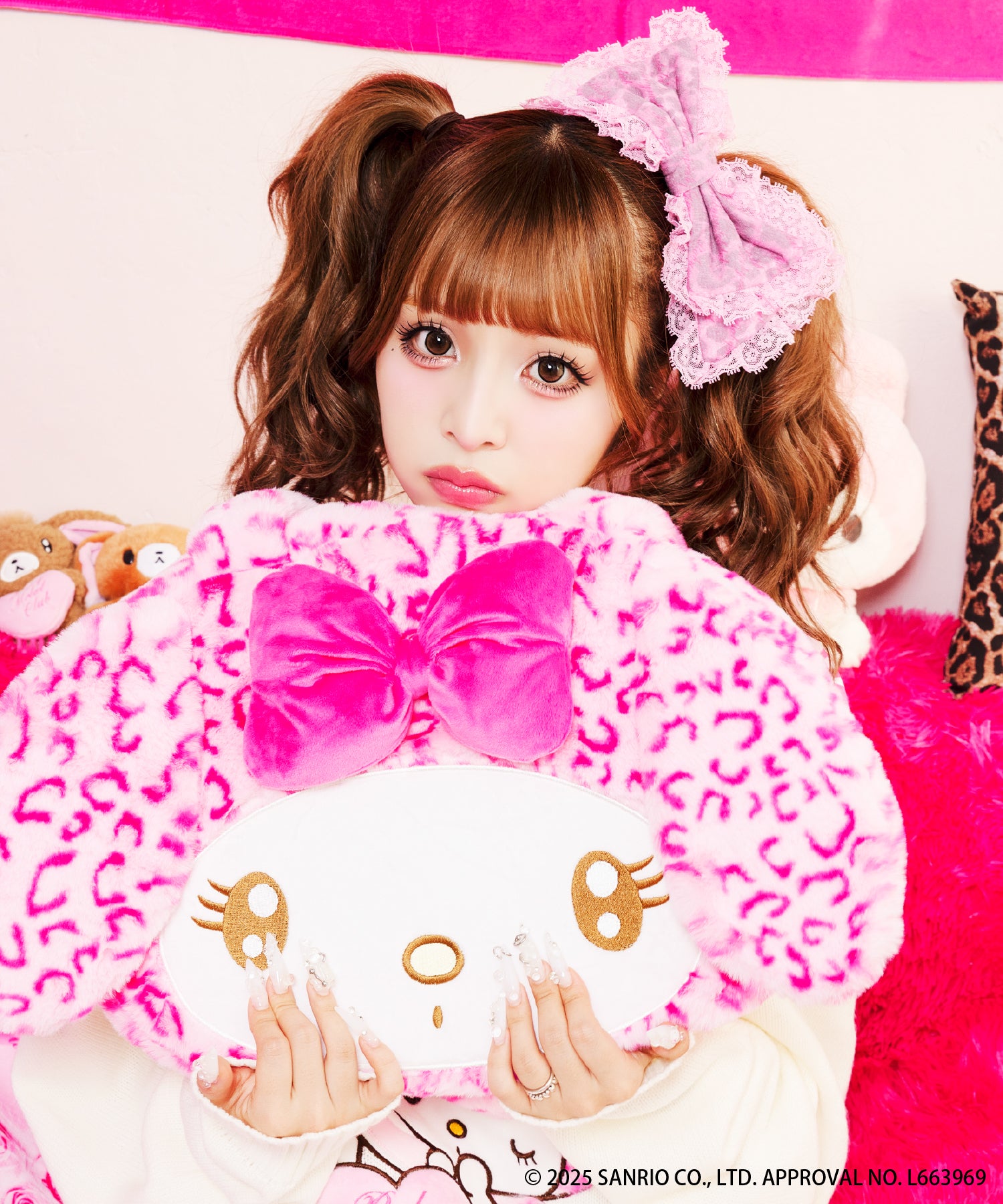 Babymetalclubサンリオコラボお顔トート(マイメロディ)