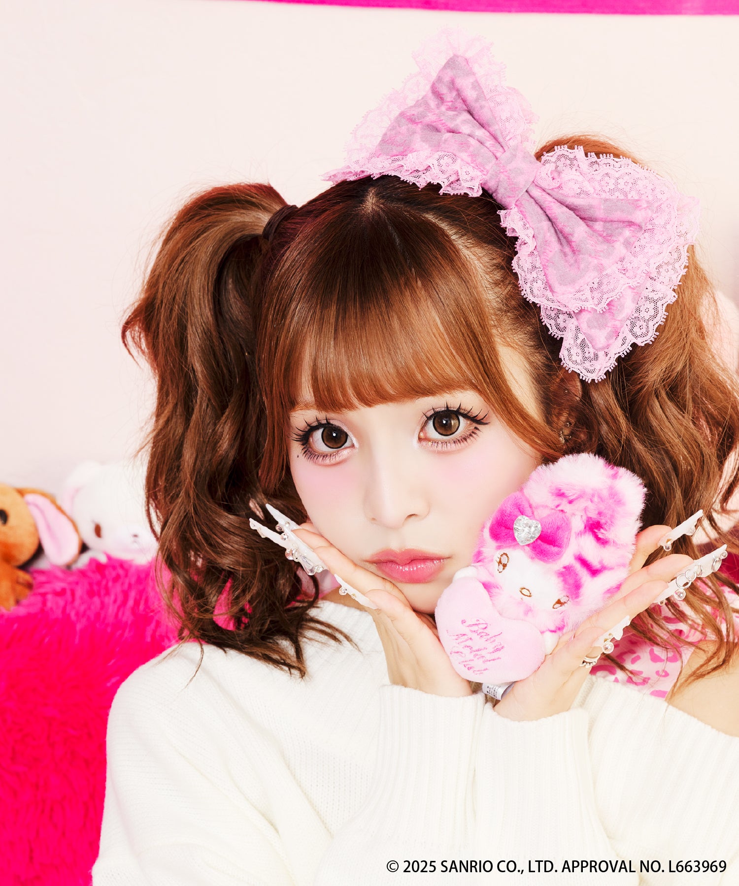 Babymetalclubサンリオコラボぬいぐるみキーホルダー(マイメロディ)