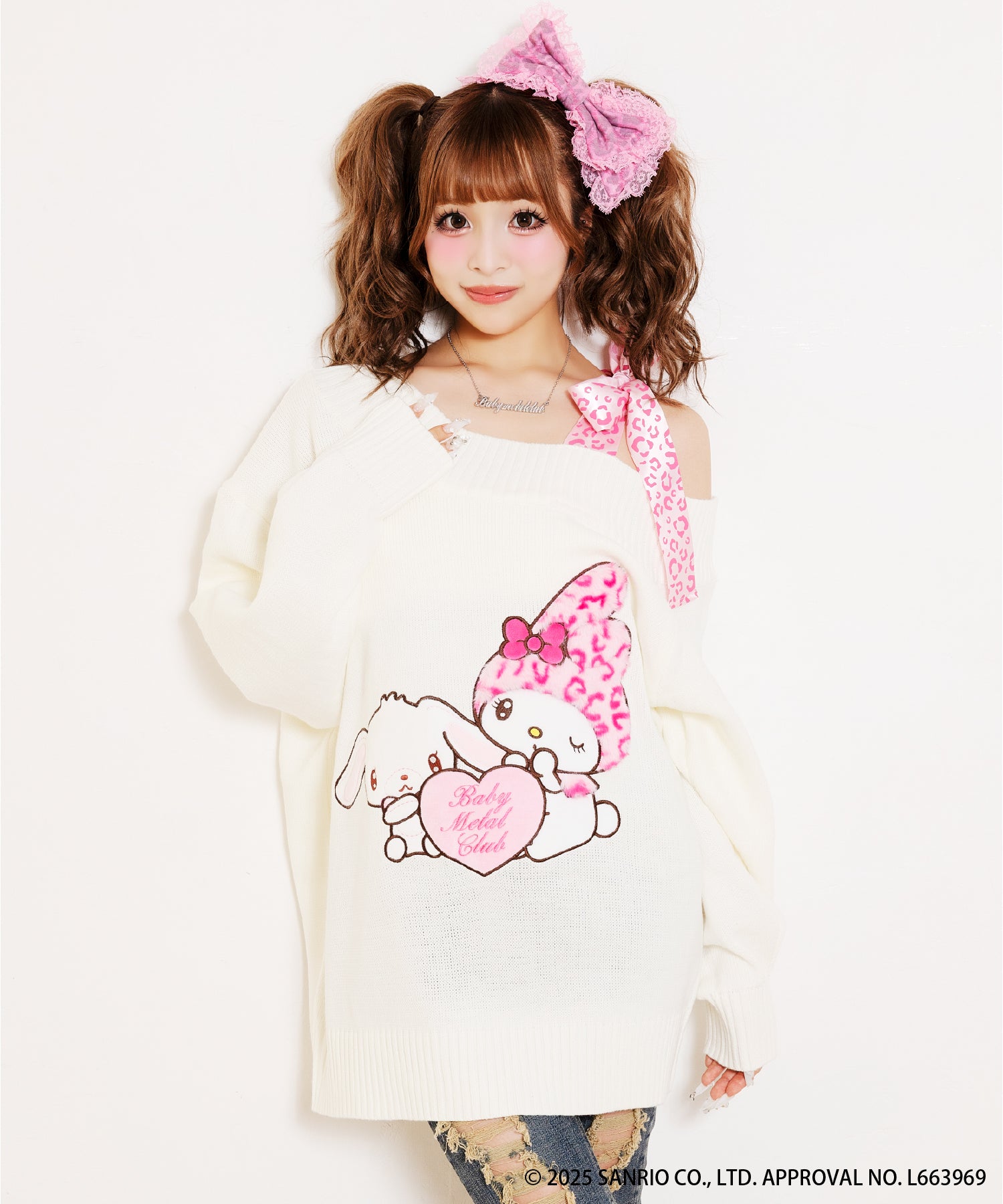 Babydoll warmer top (pink) – Babymetalclub Japan