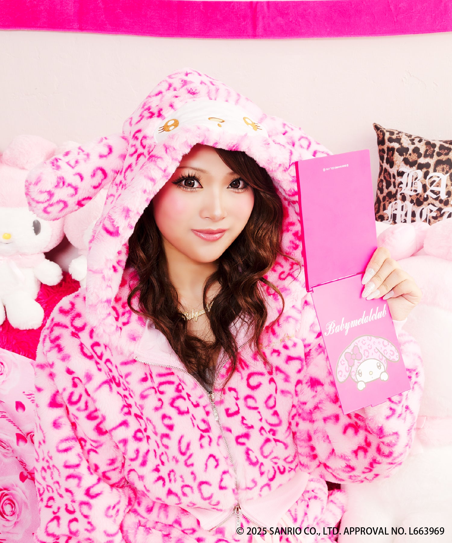 Babymetalclubサンリオコラボミラー (マイメロディ)