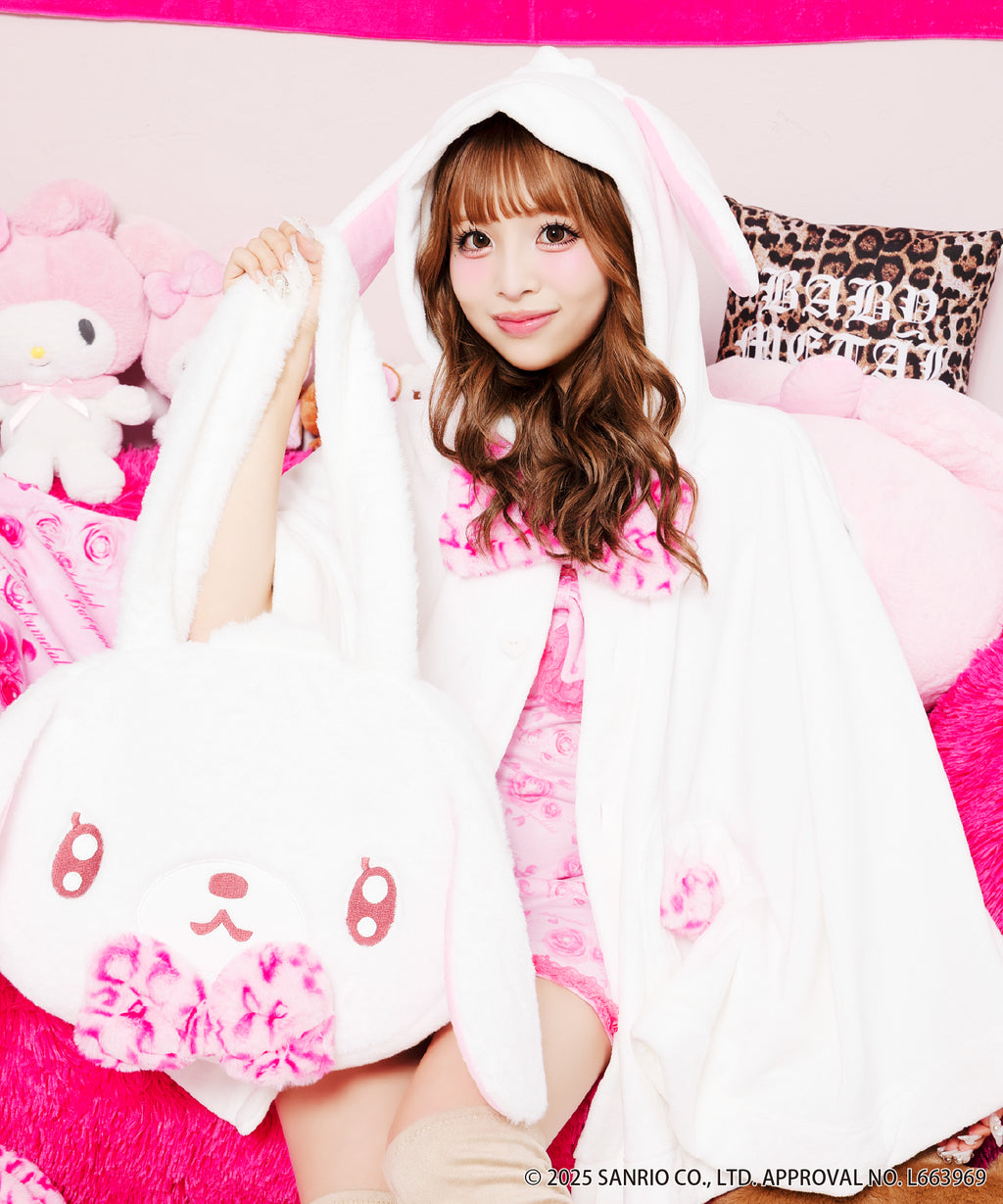 Babymetalclubサンリオコラボお顔トート(しろうさ)