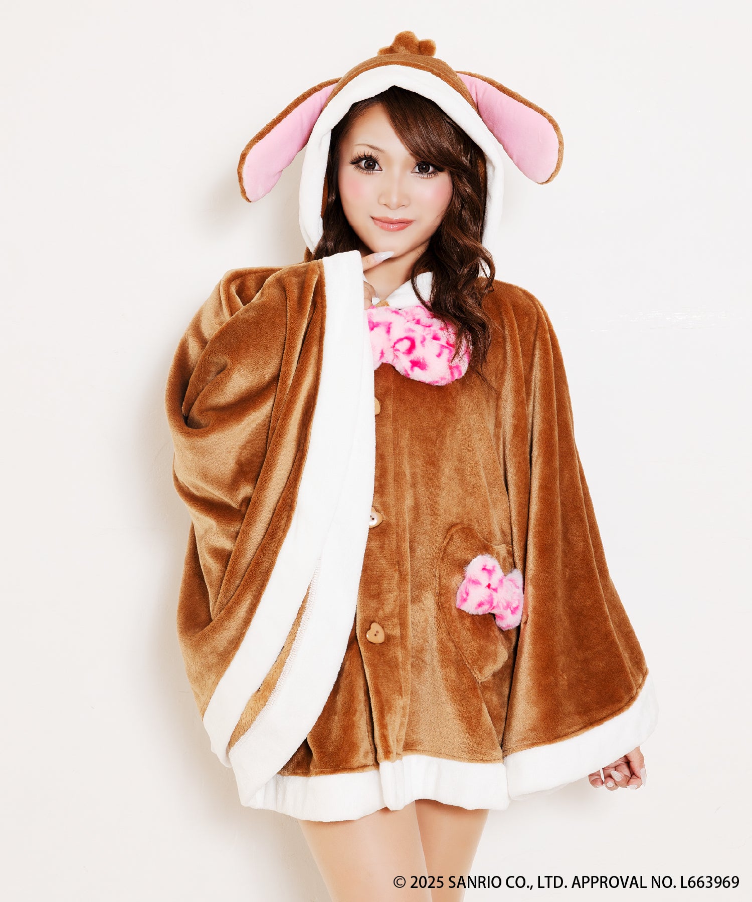 Babymetalclubサンリオコラボケープ(くろうさ)