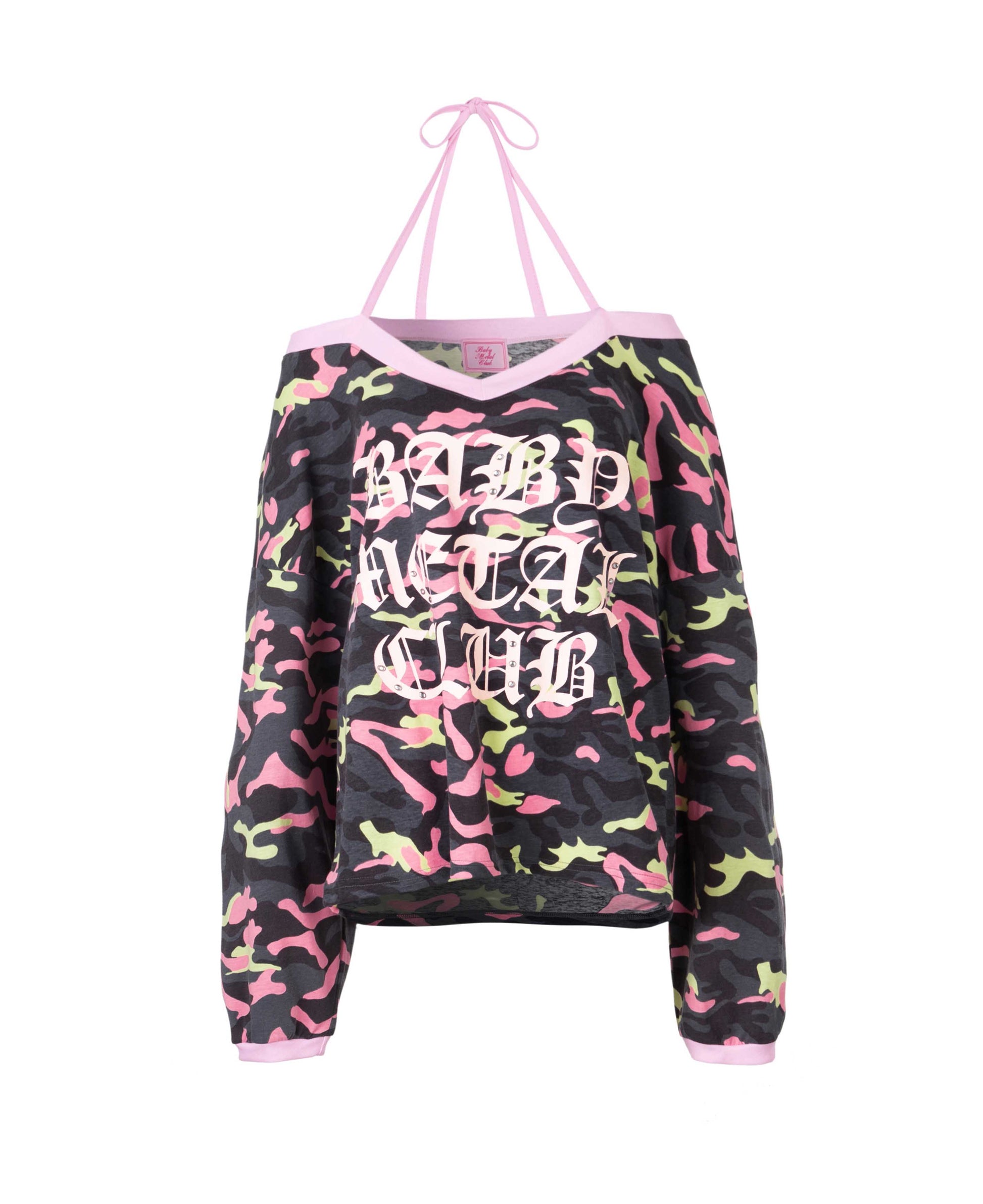 Neon pinky camo t
