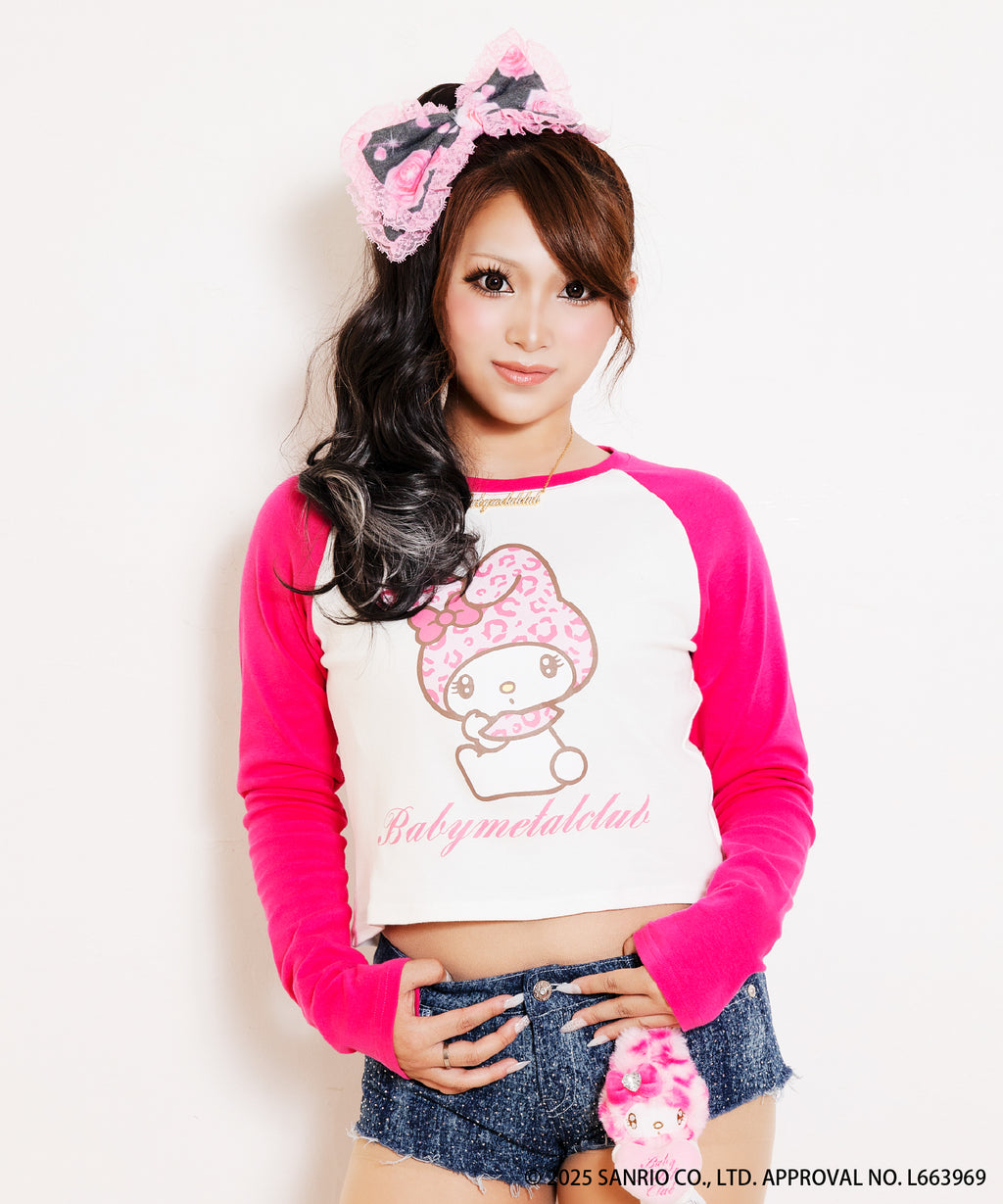 BabymetalclubサンリオコラボラグランTシャツ(マイメロディ)