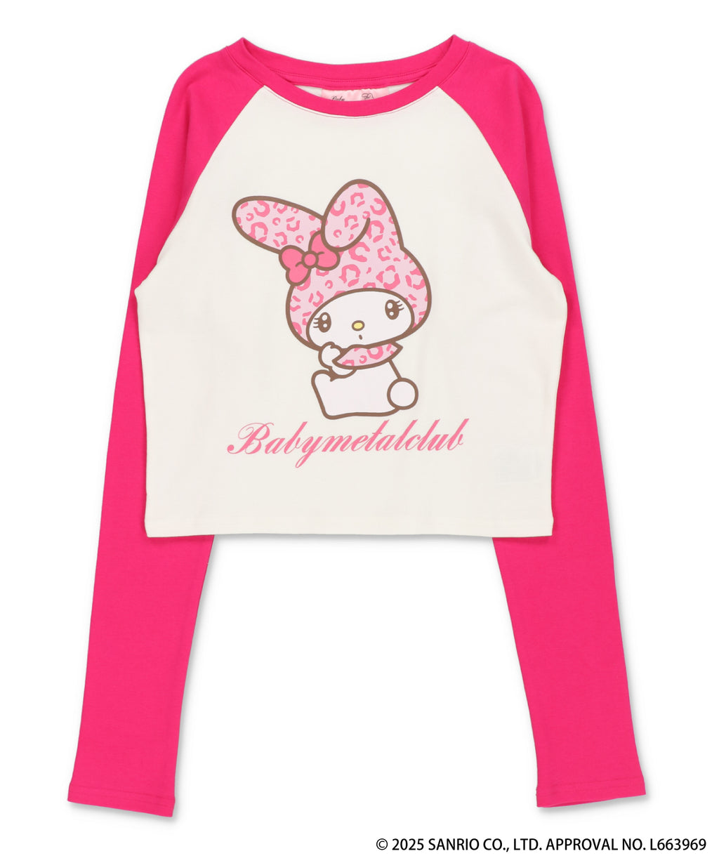 BabymetalclubサンリオコラボラグランTシャツ(マイメロディ)