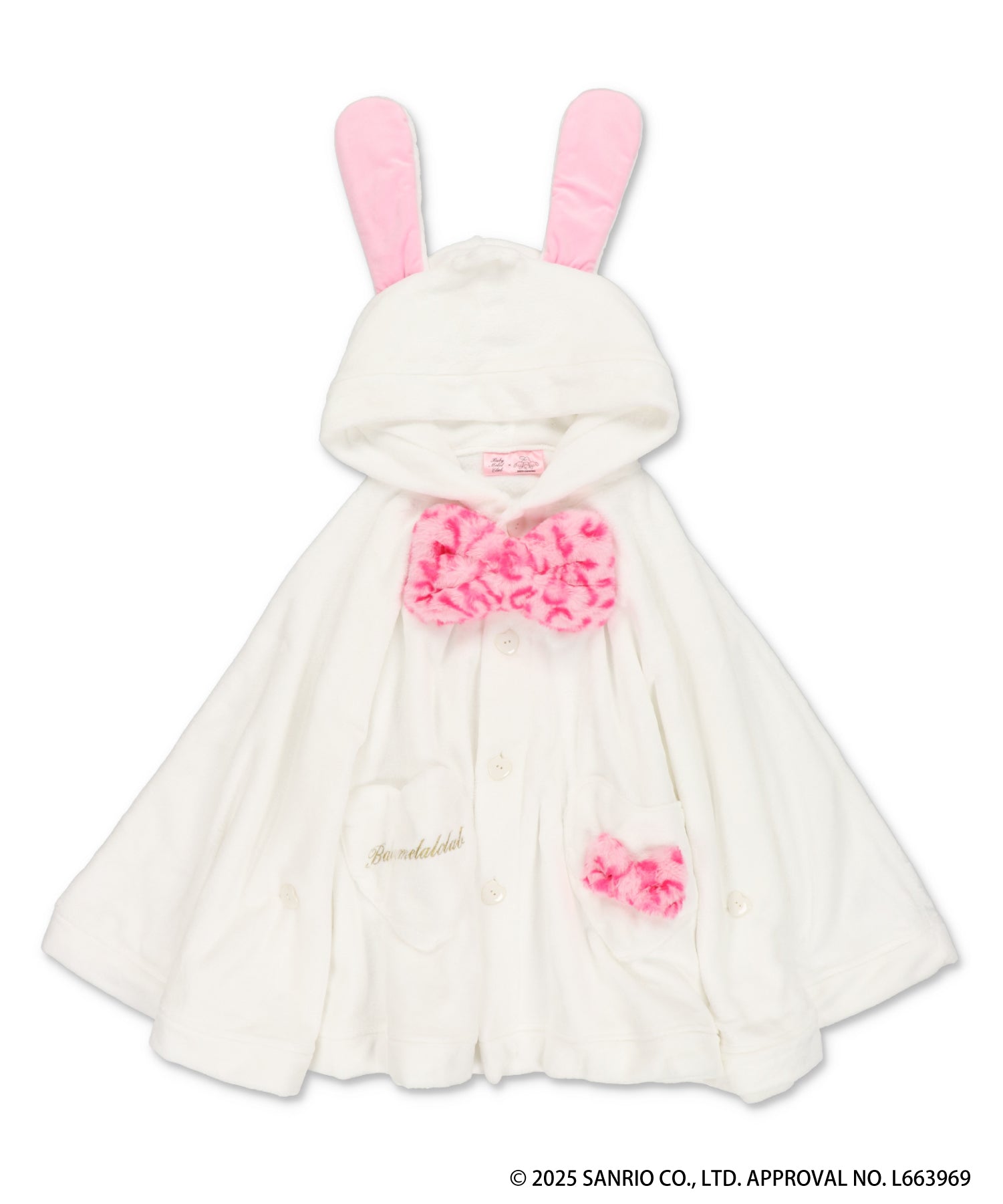 Babymetalclubサンリオコラボケープ(しろうさ)