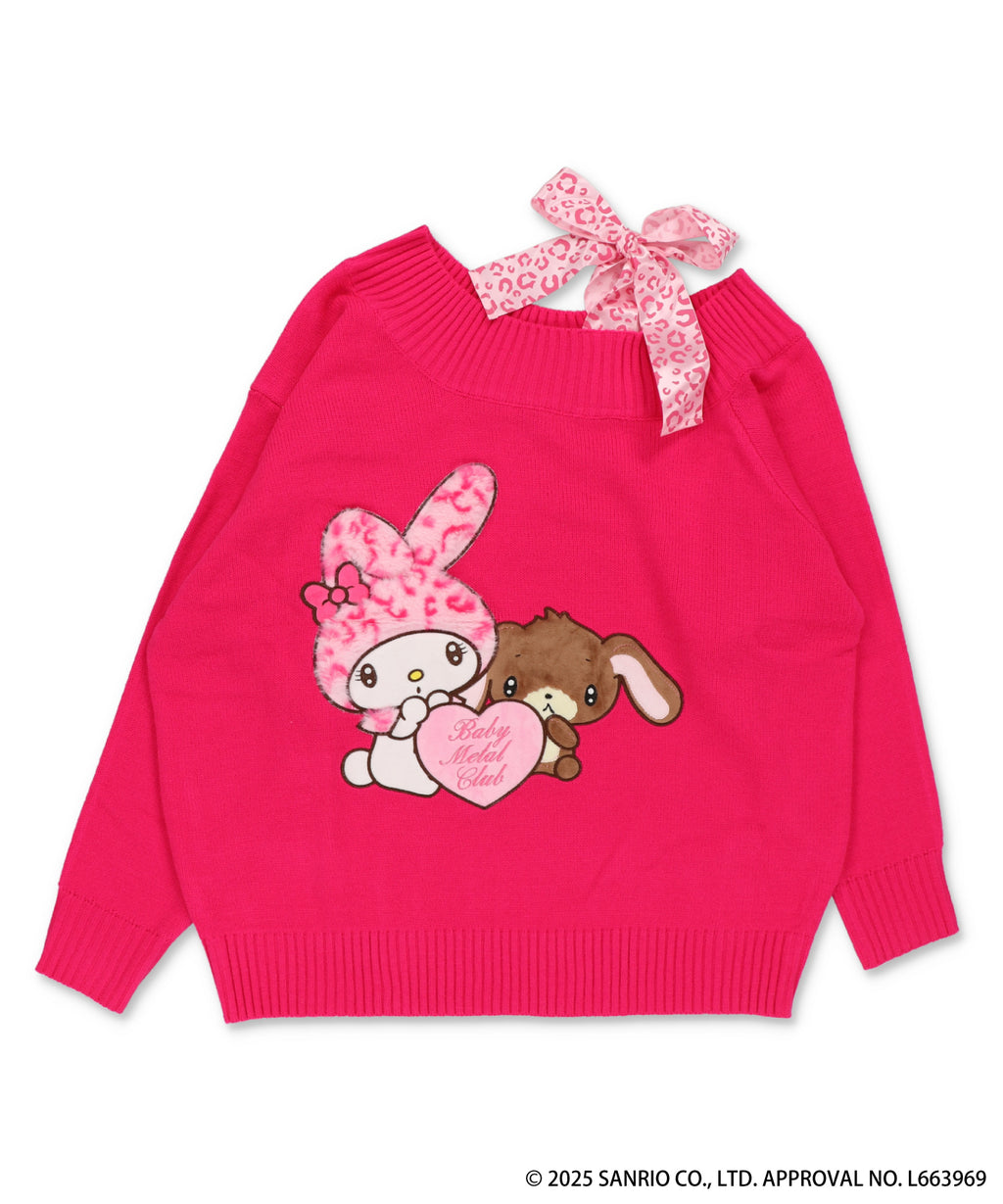 Babymetalclubサンリオコラボニット(ピンク)