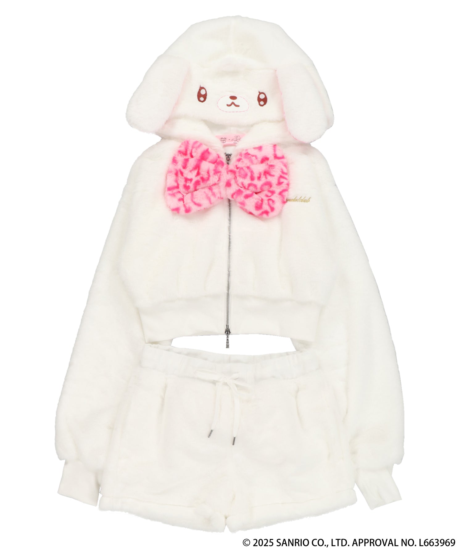 Babymetalclubサンリオコラボセットアップ(しろうさ)