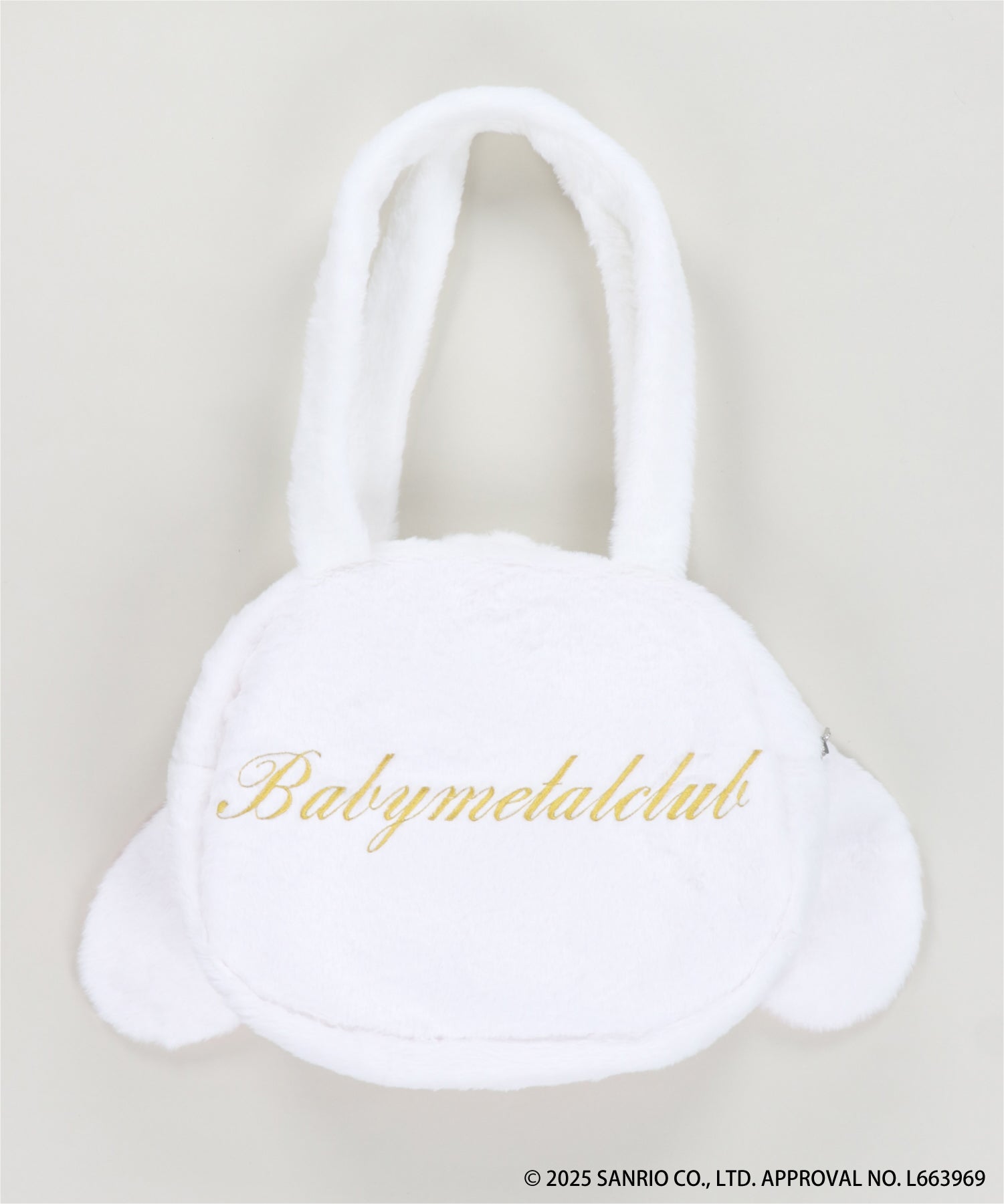 Babymetalclubサンリオコラボお顔トート(しろうさ)