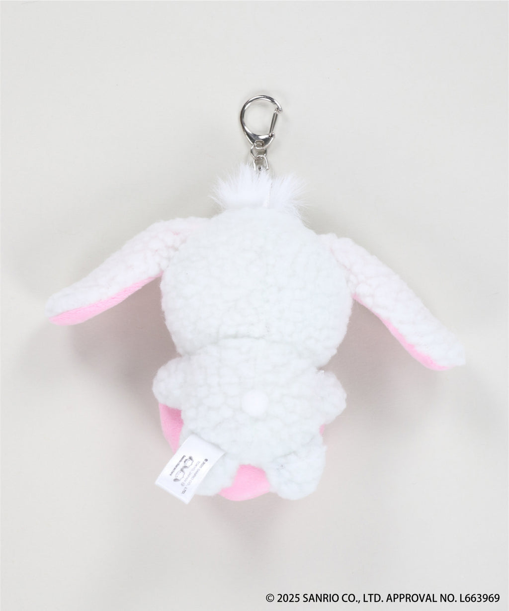 Babymetalclubサンリオコラボぬいぐるみキーホルダー(しろうさ)