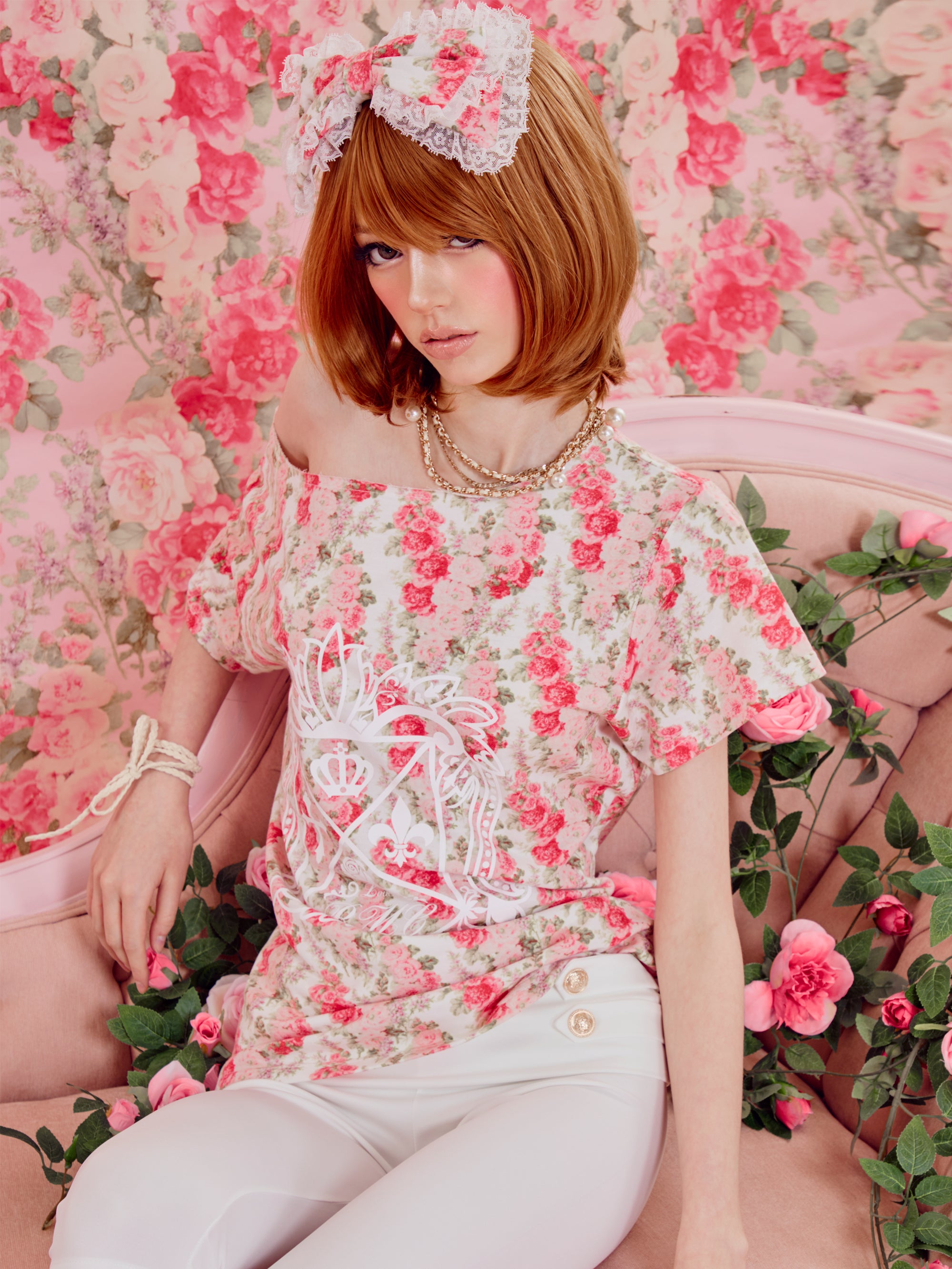 LOVE DELUXE top (Rose)