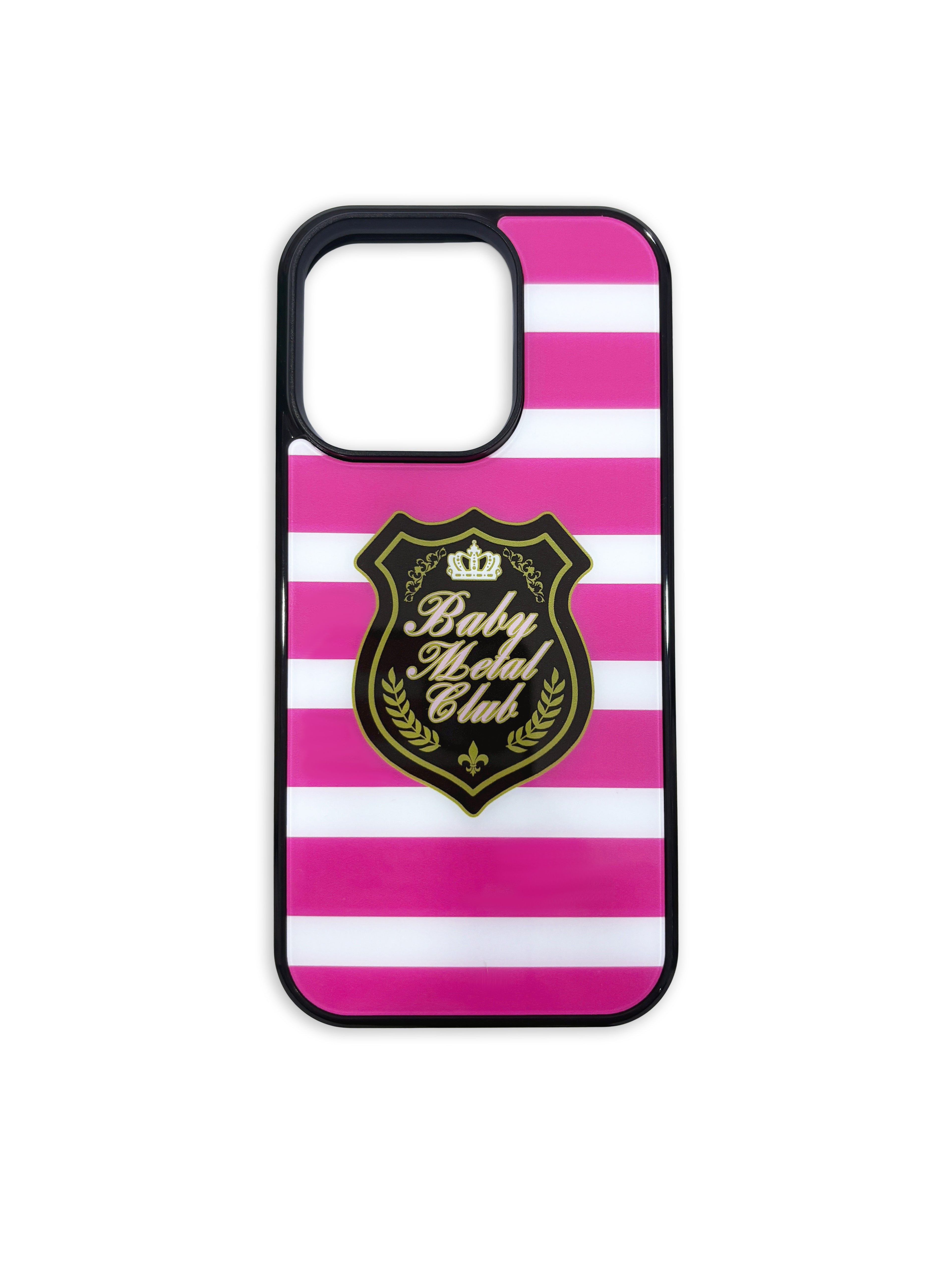 [受注販売] iPhone case (cherry pink stripe)