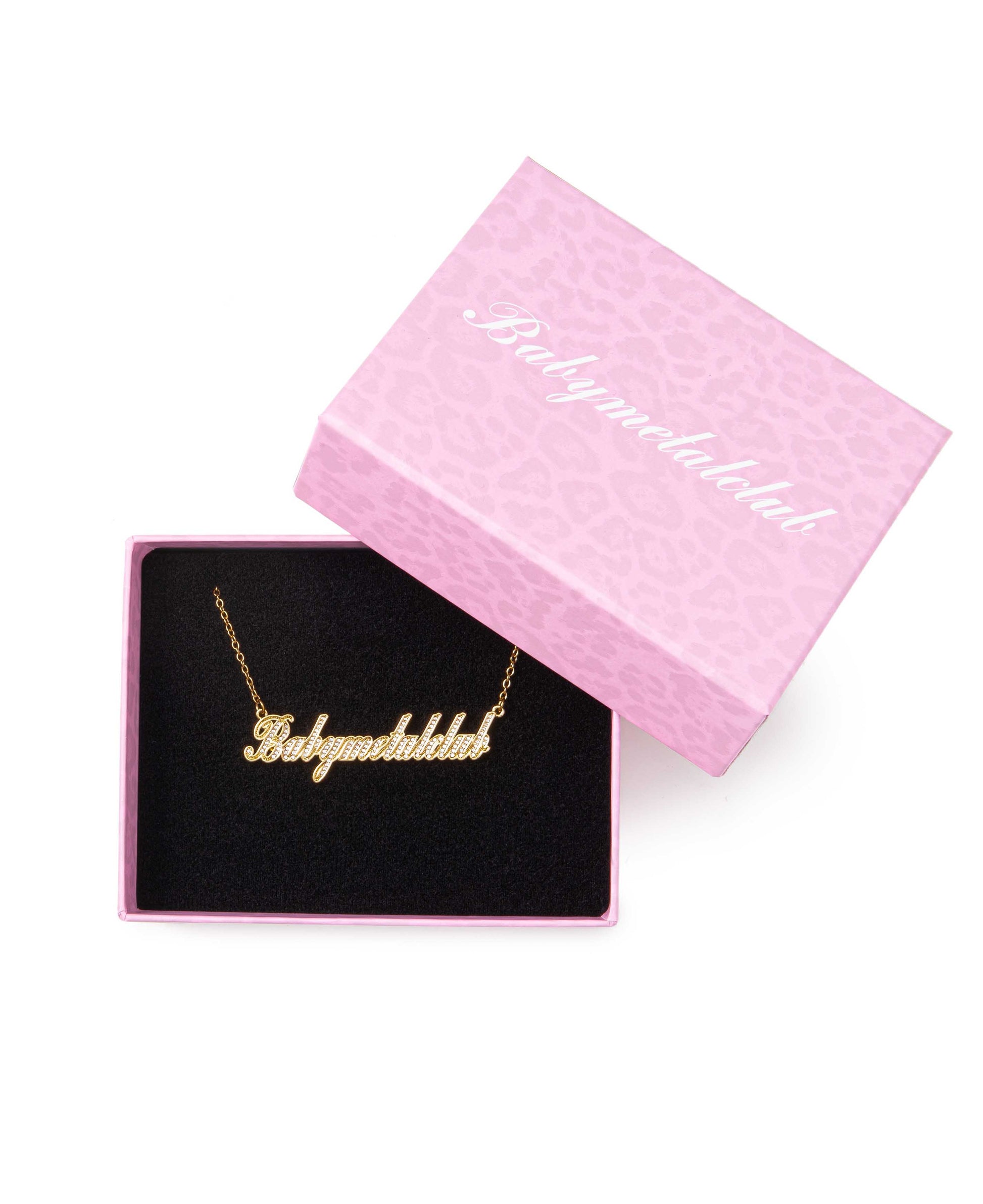 Babymetalclub logo necklace Gold