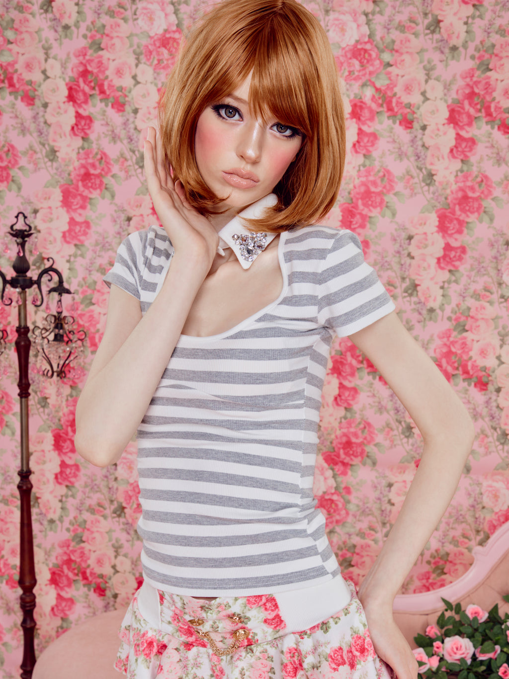 Diana top (Grey)