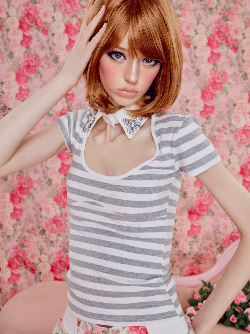 Diana top (Grey)