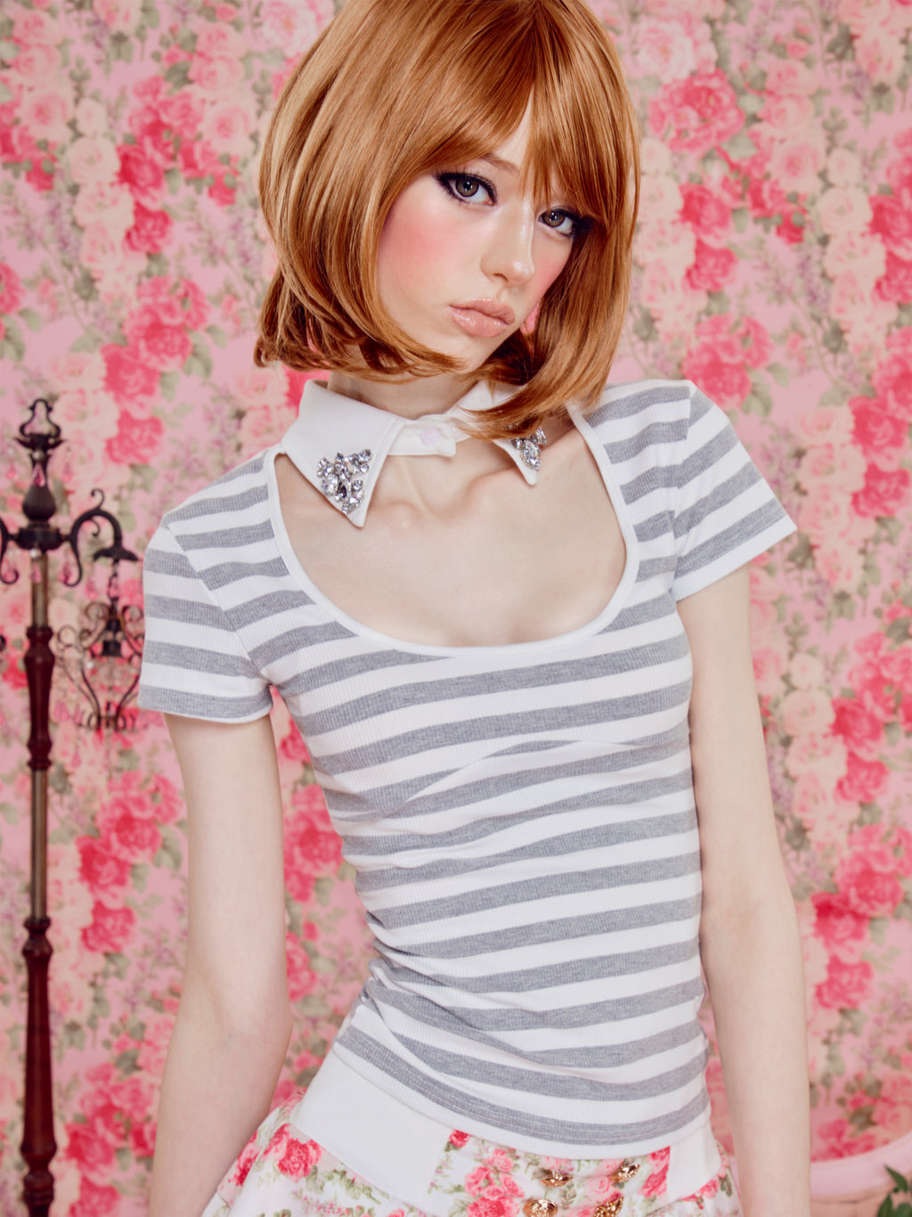 Diana top (Grey)