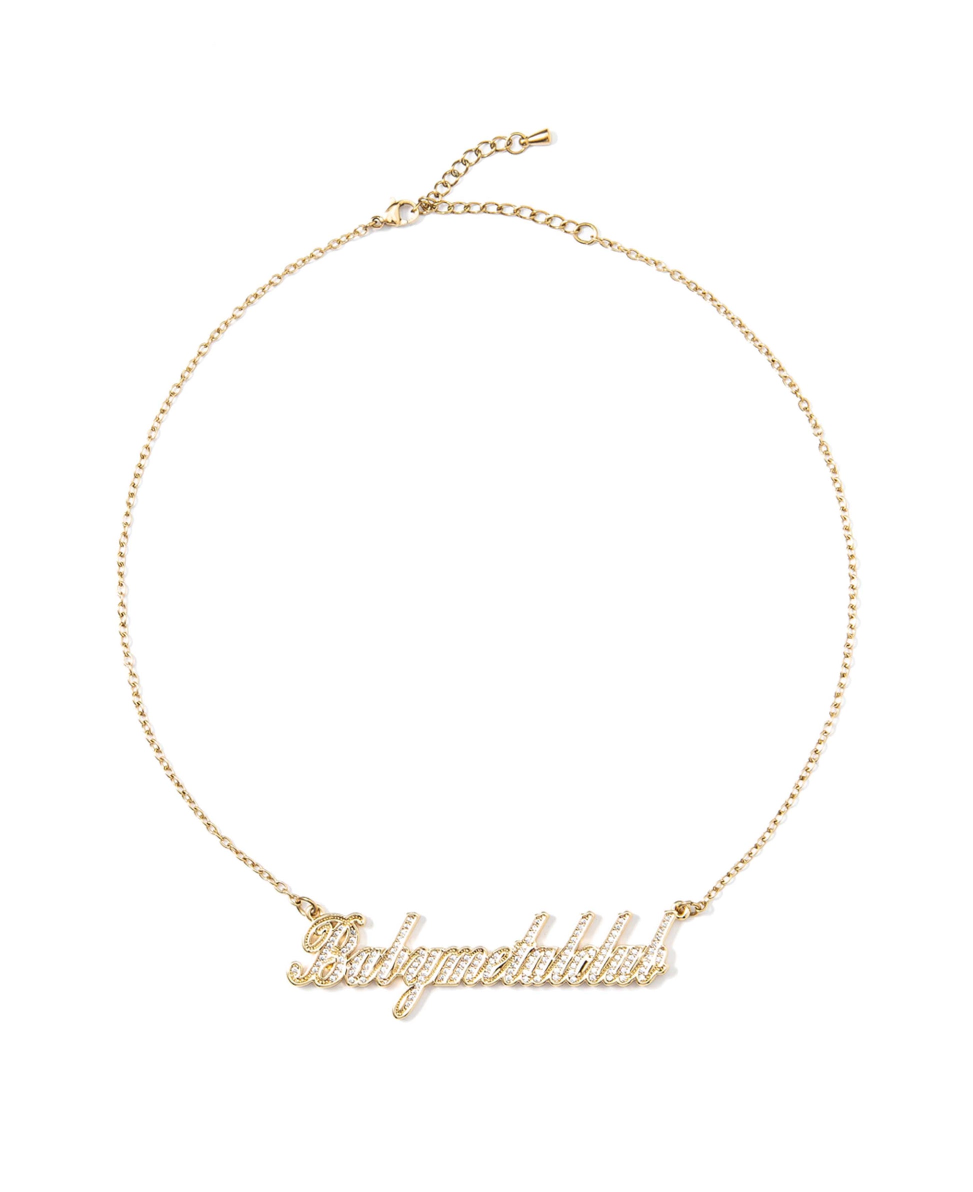 Babymetalclub logo necklace Gold