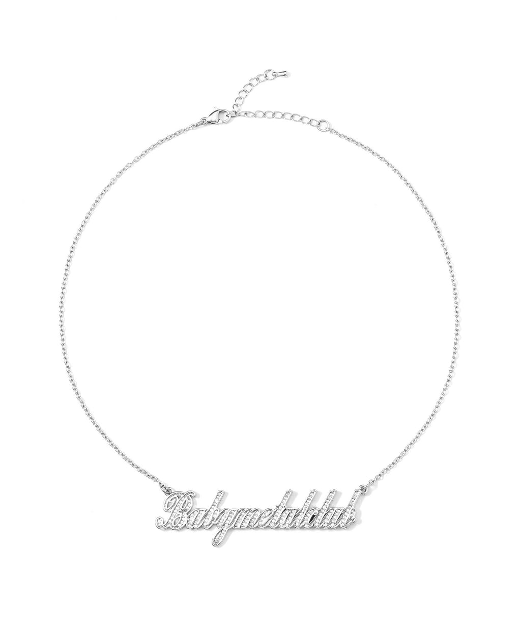 Babymetalclub logo necklace Silver