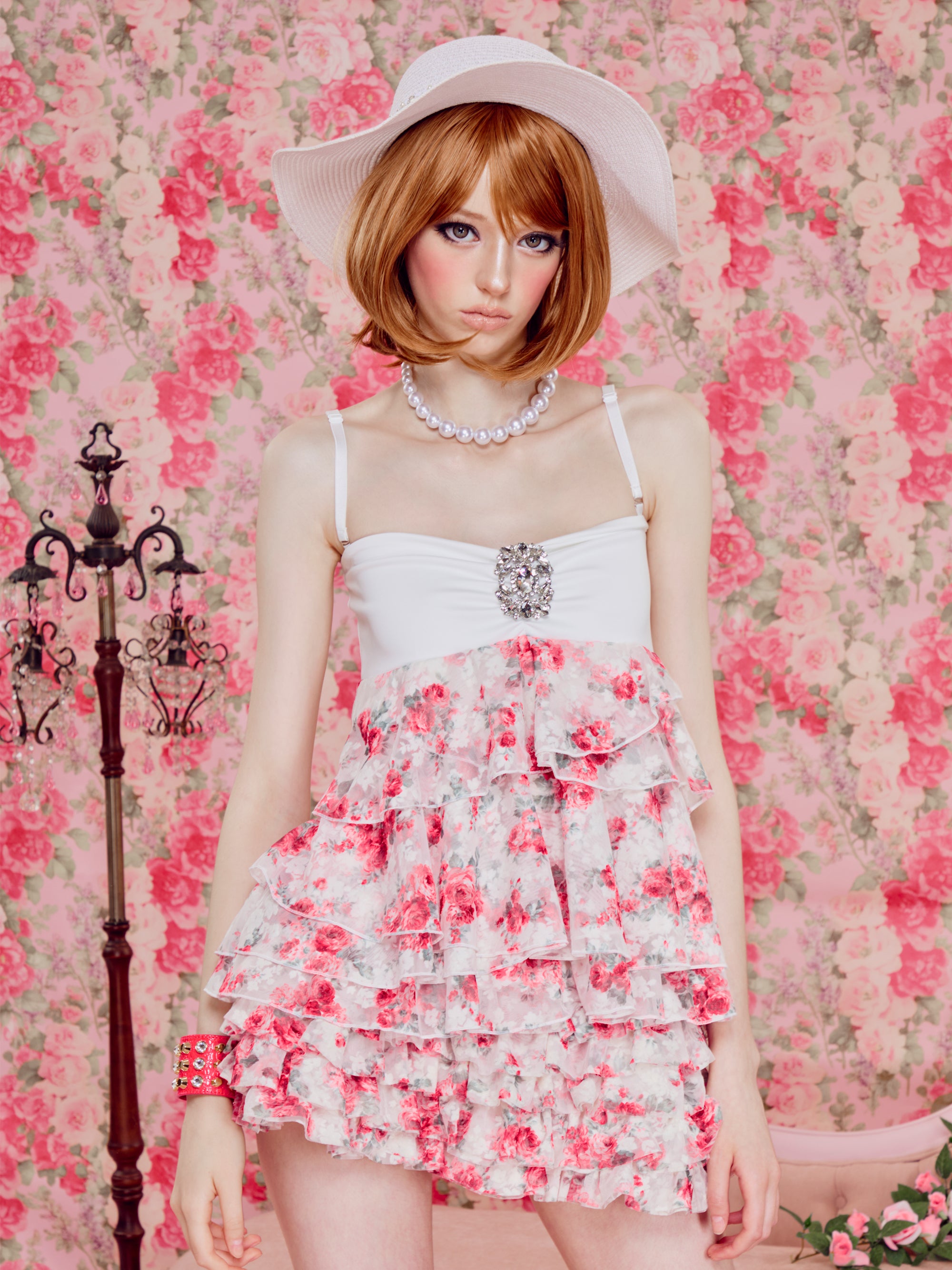 Bouquet tutu mini skirt