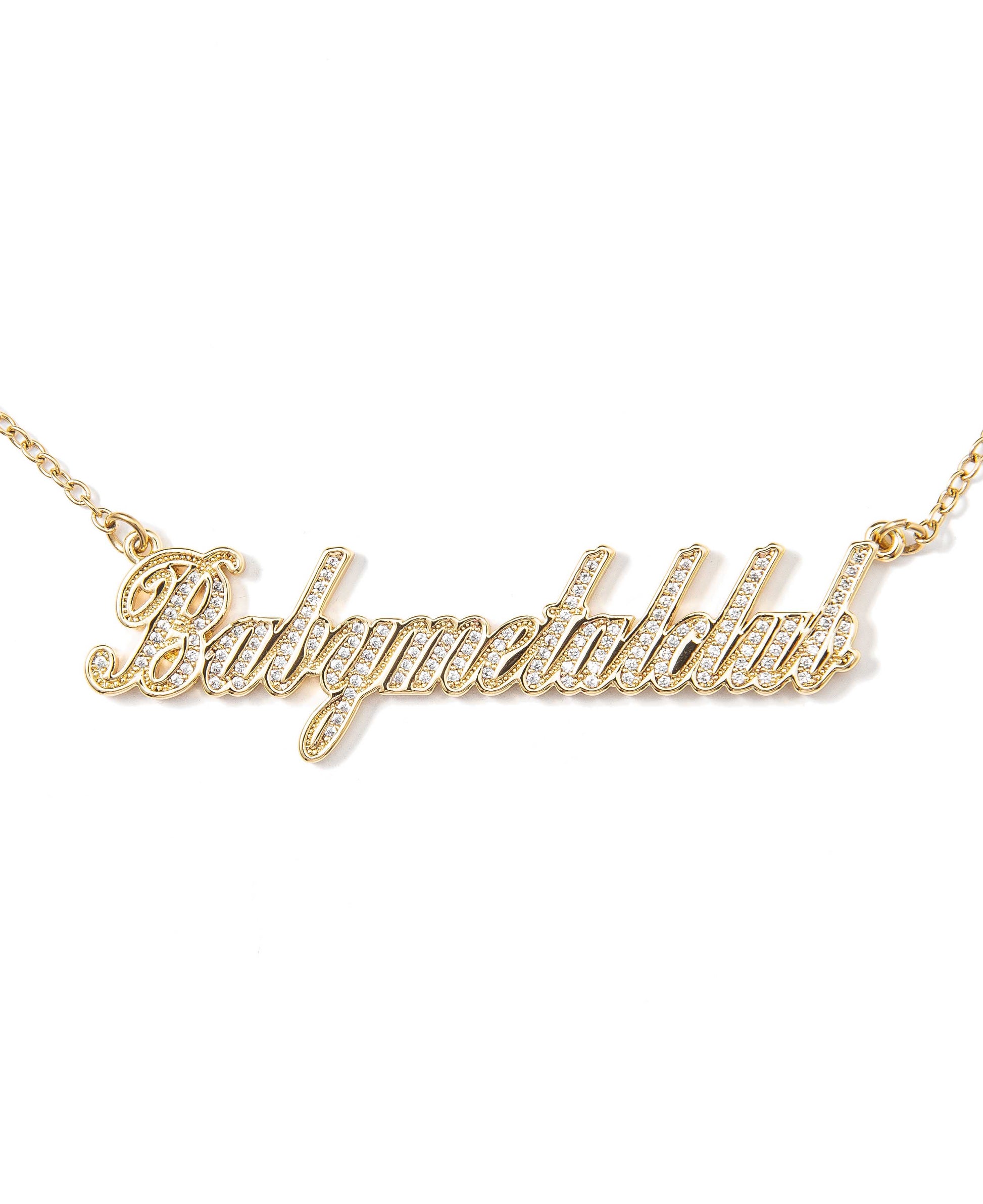 Babymetalclub logo necklace Gold