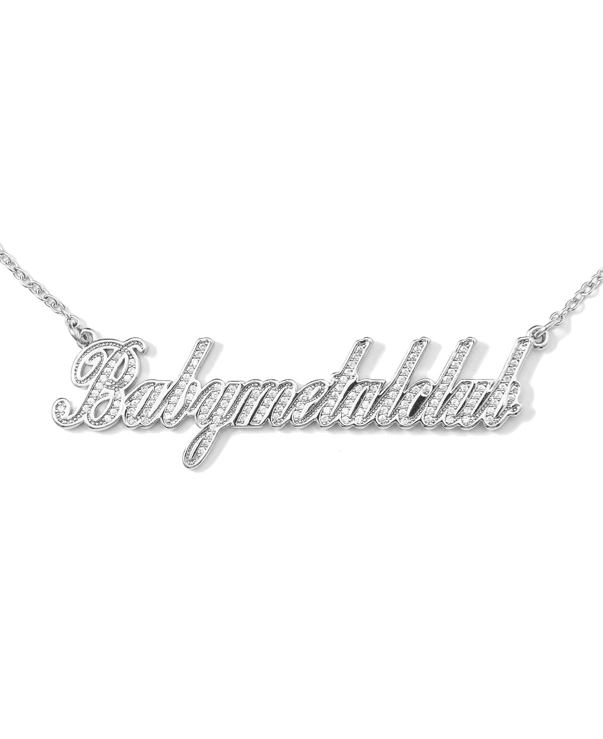 Babymetalclub logo necklace Silver