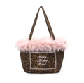 Bmc shaggy baby bag (baby pink)