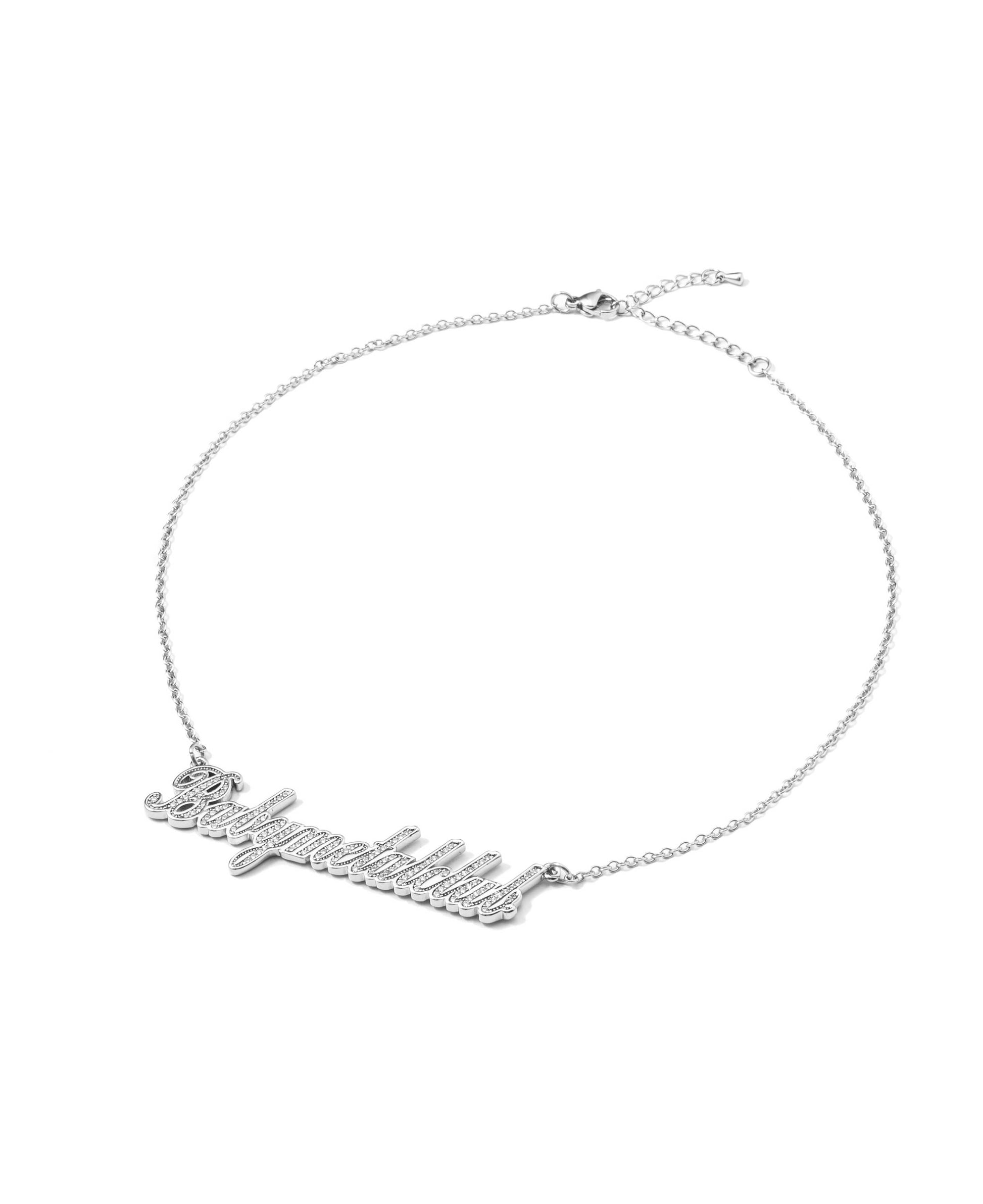 Babymetalclub logo necklace Silver