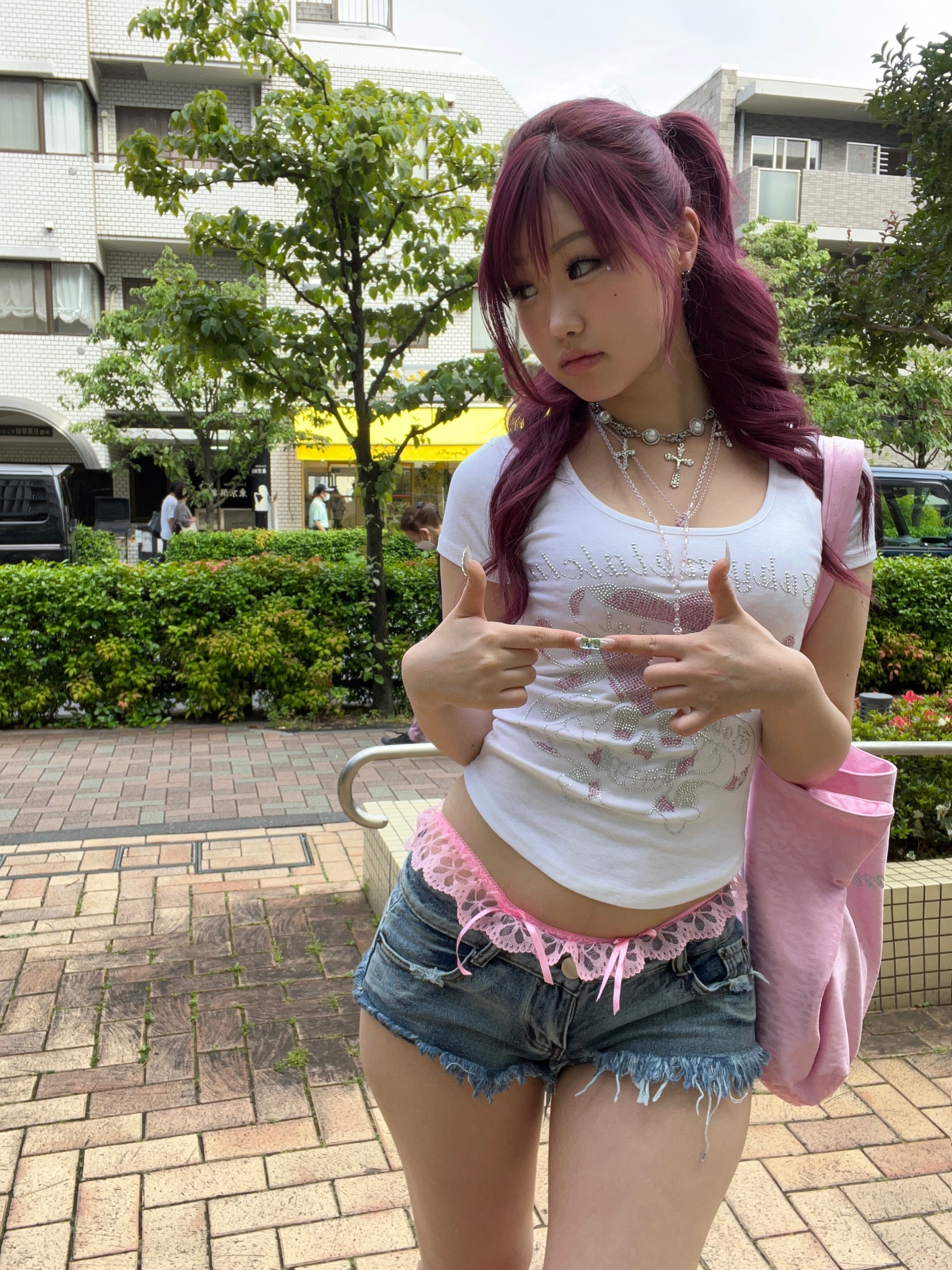 Babylclub トップス BMC ホワイト 姫ギャル Bmc twinkle skull t ( white ) – Babymetalclub Japan