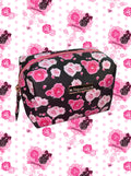 Rose bonbon pouch (black)