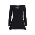 Angel mini dress (black)