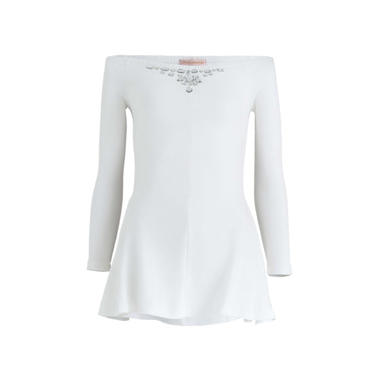 Angel mini dress (white)