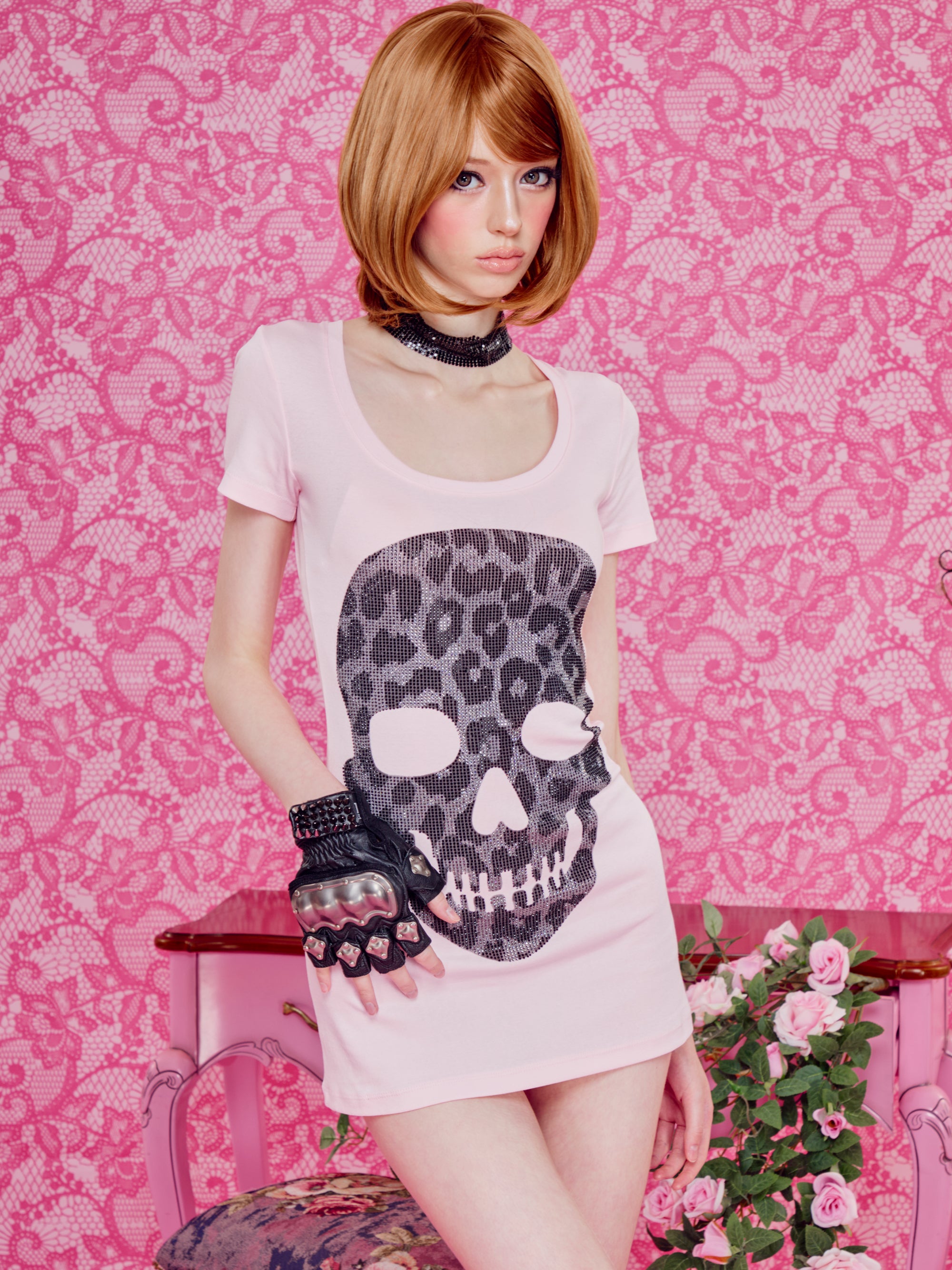 BMC Bone onepiece (Baby Pink)