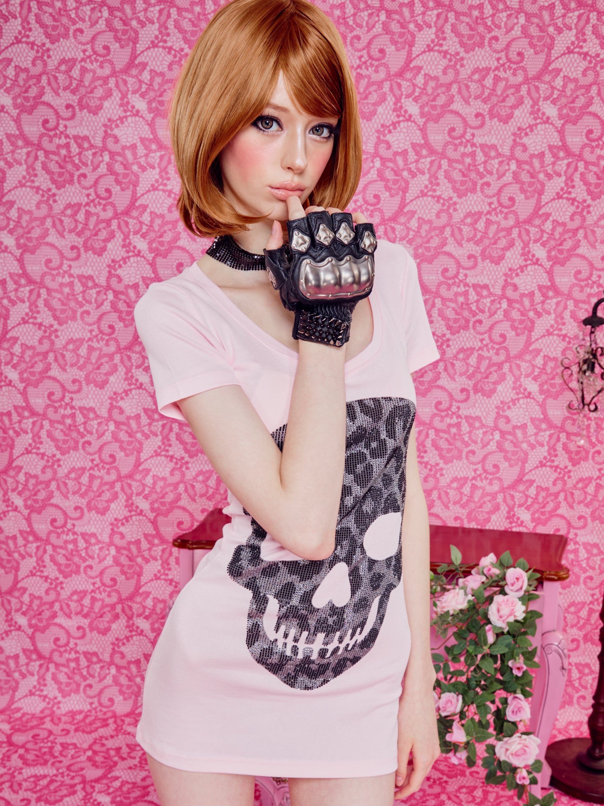 BMC Bone onepiece (Baby Pink)