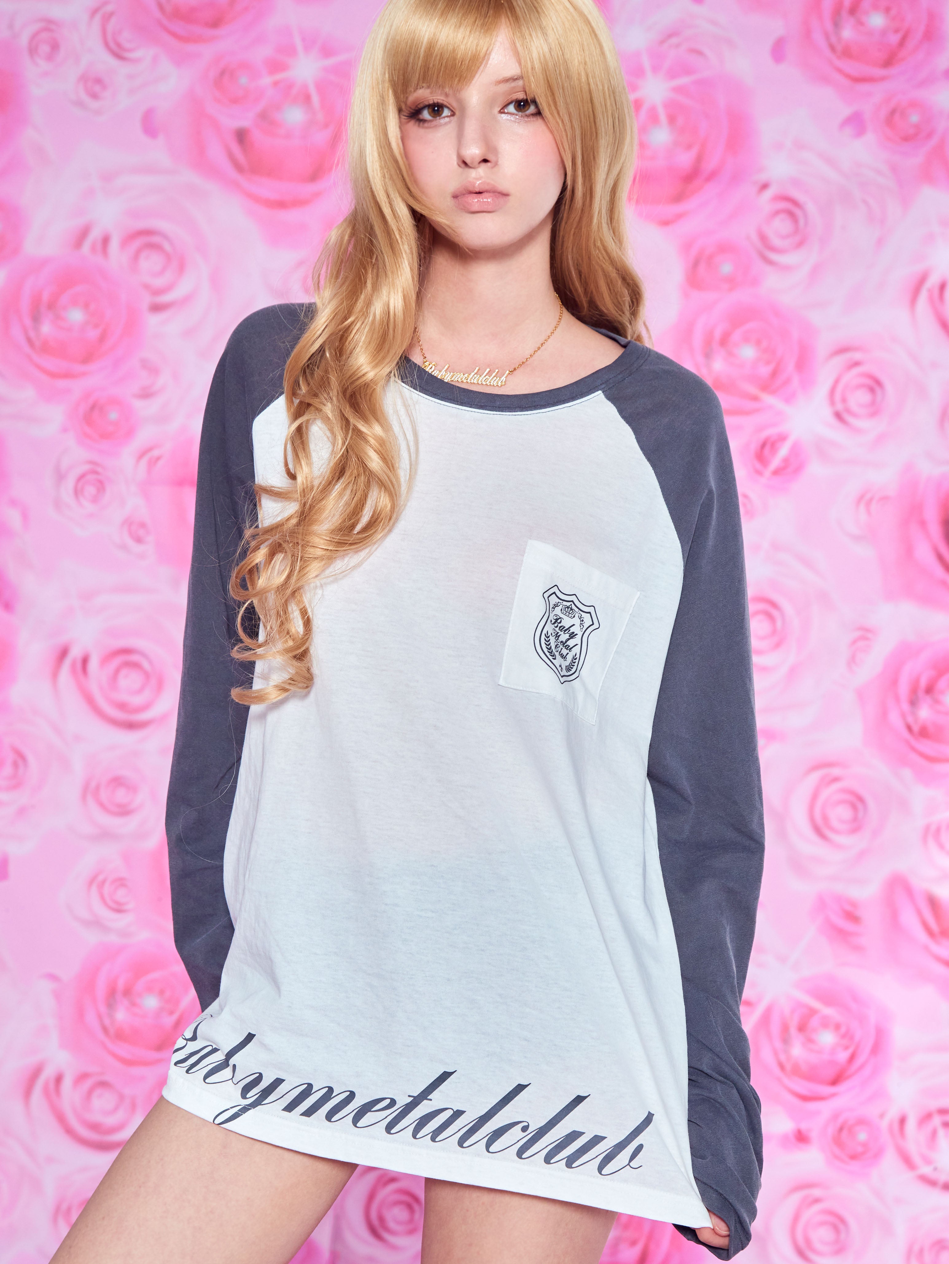 トップス babylclub Boyfriend raglan tee Boyfriend raglan tee (black) – Babymetalclub Japan