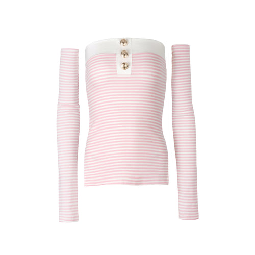 Babydoll warmer top (pink)