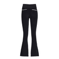 Glam velour pants (black)