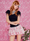 Bouquet tutu mini skirt