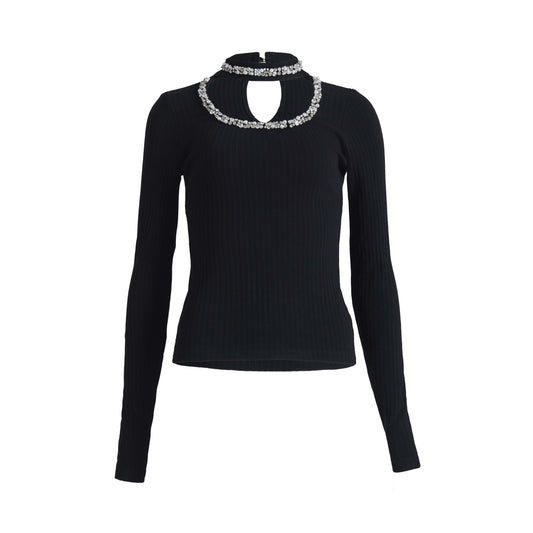 Jewel chocker t (black)