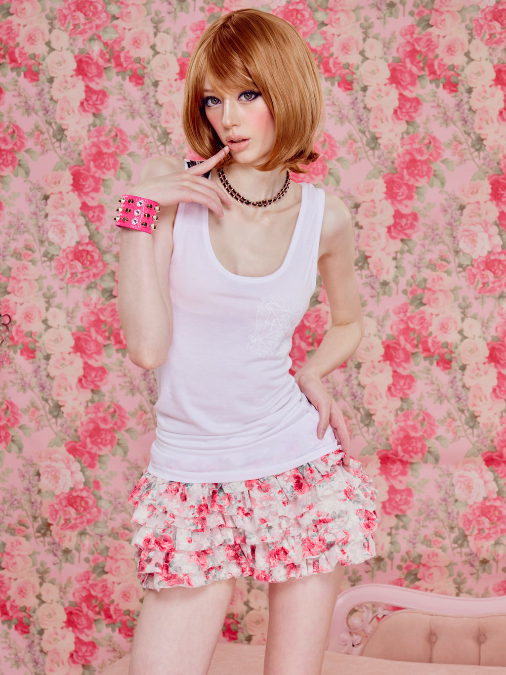 Kanon tank top (White)