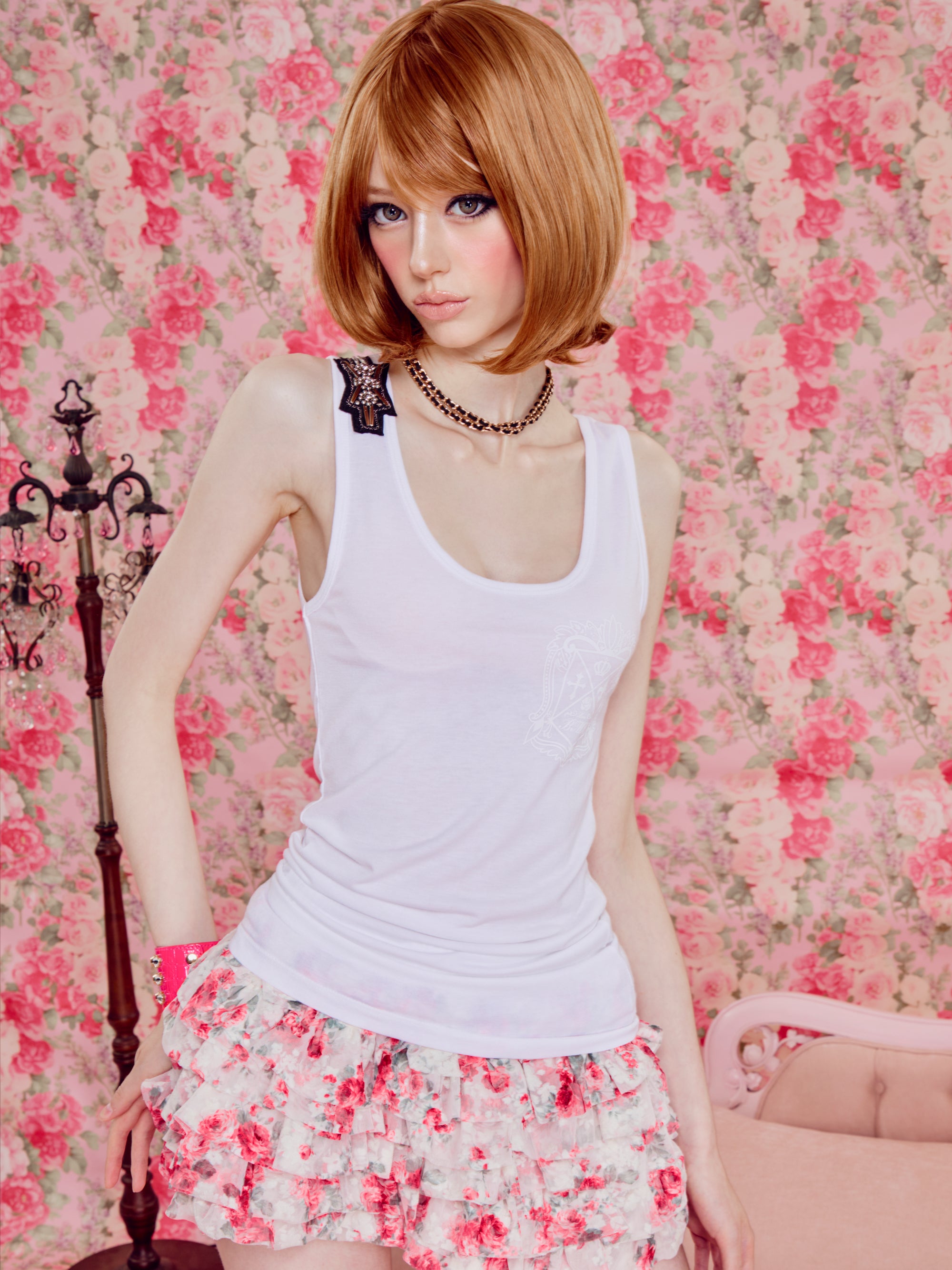 Kanon tank top (White)