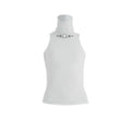 Luxgem high neck top (white)