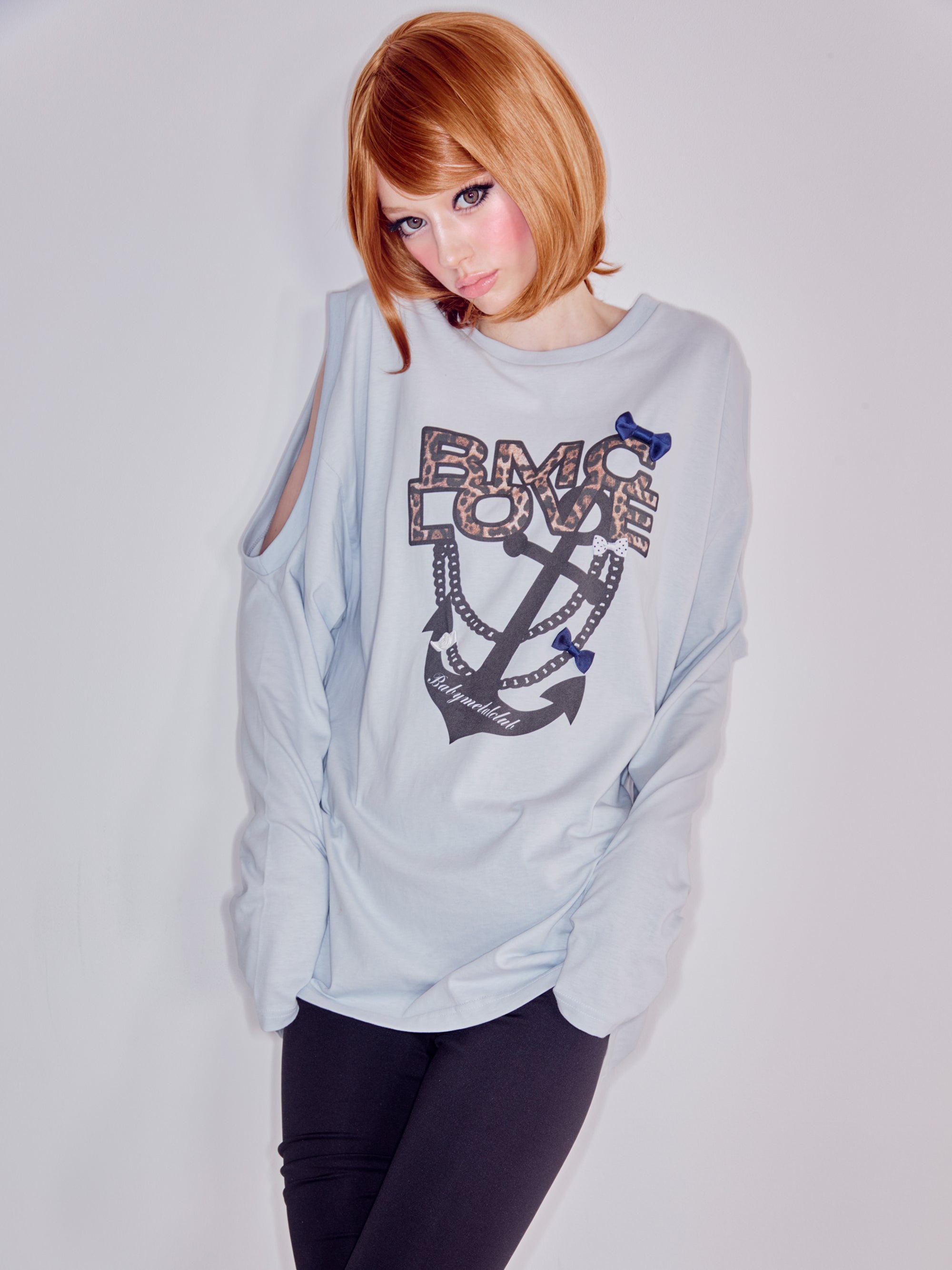 Marin cut long-sleeve (Powder Blue)