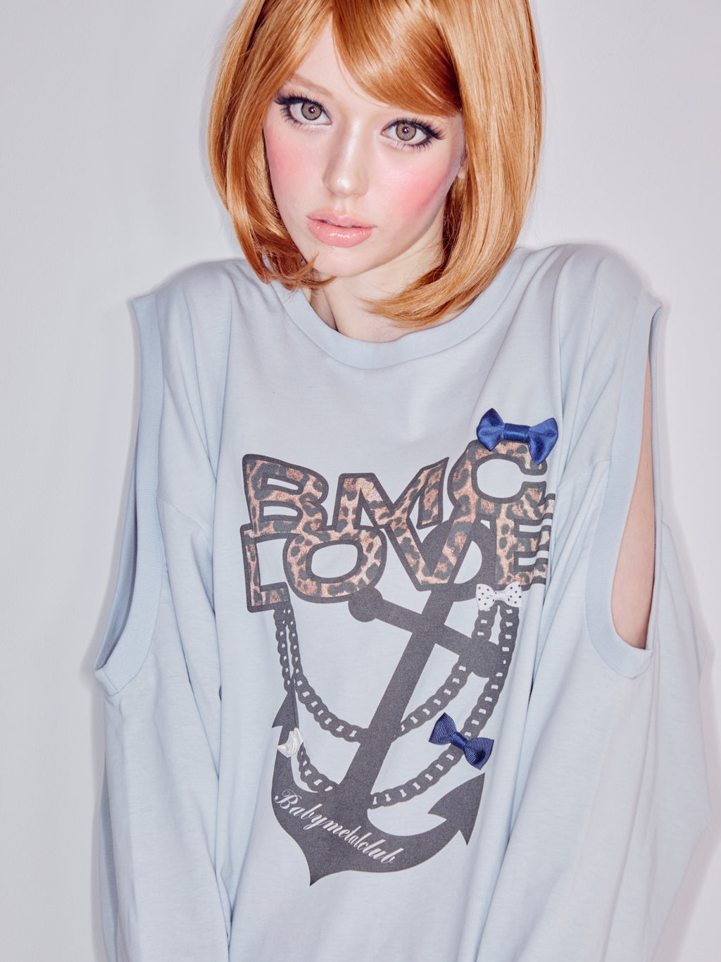 Marin cut long-sleeve (Powder Blue)