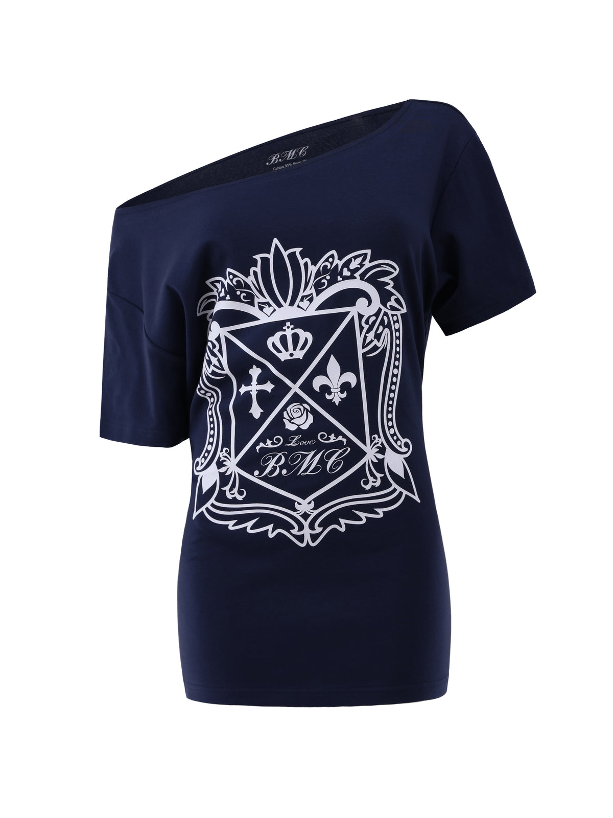 LOVE DELUXE top (Navy)