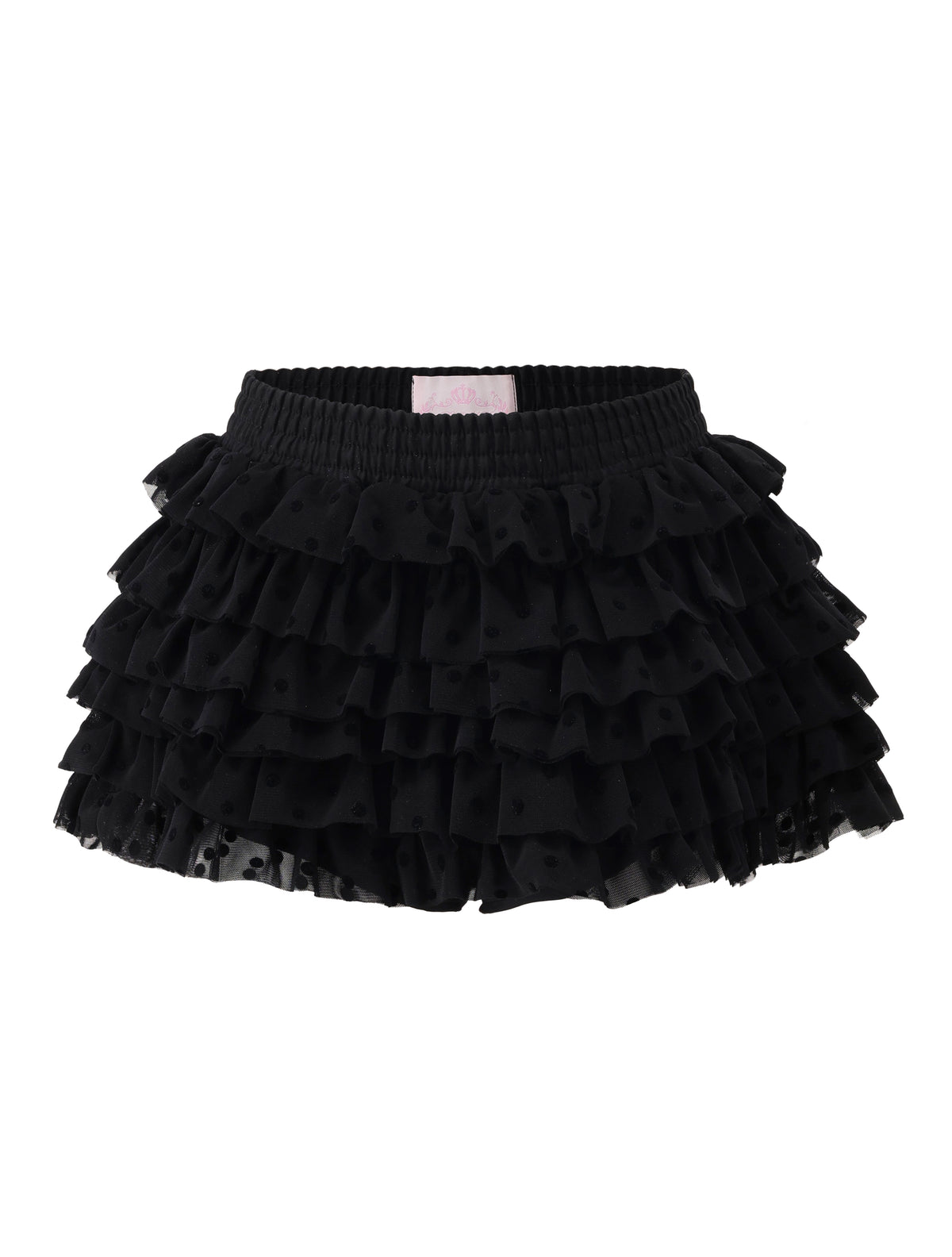 Polka tutu mini skirt
