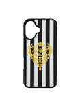 【受注商品】iPhone case (Black stripe)